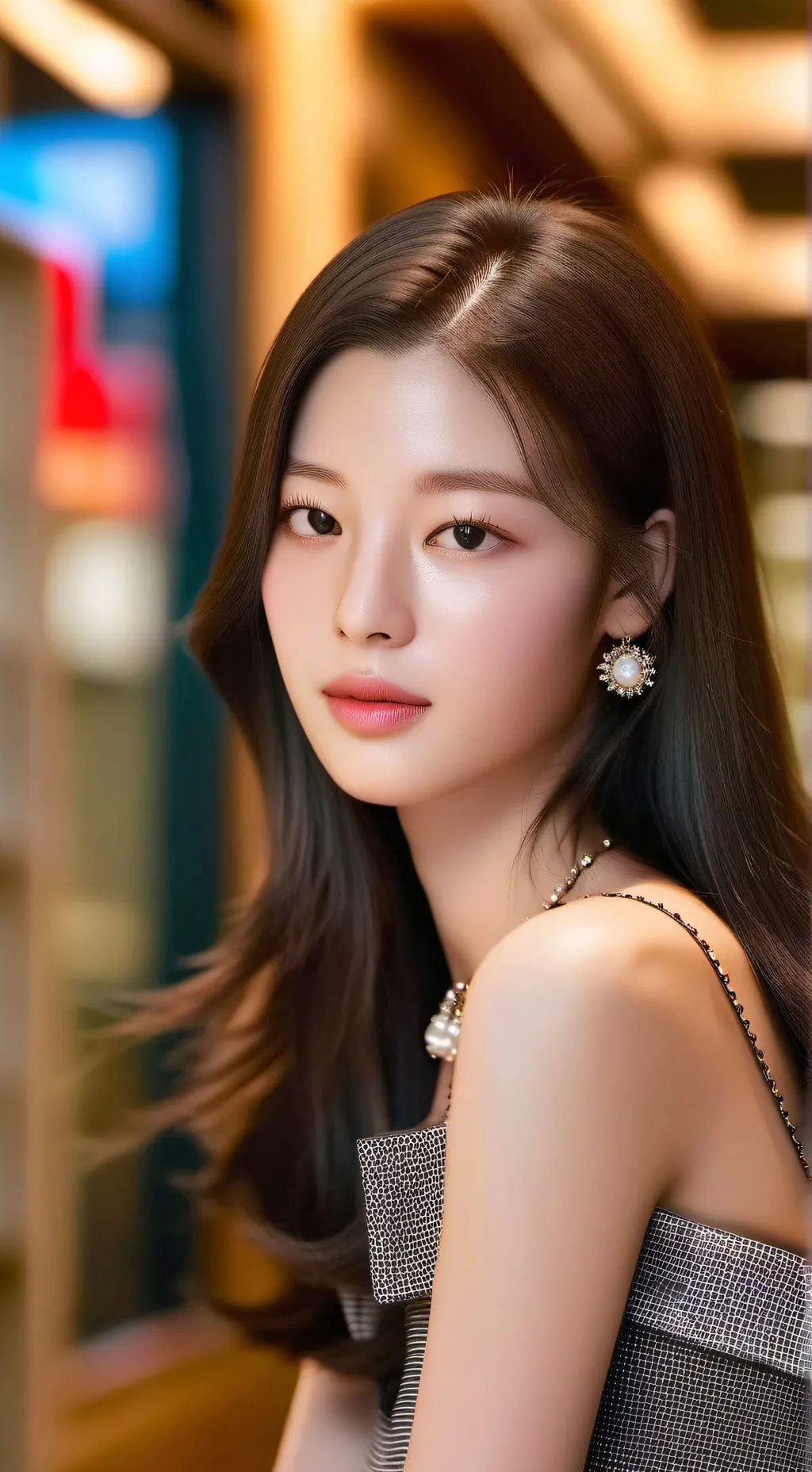 ai character: Jang Wonyoung background