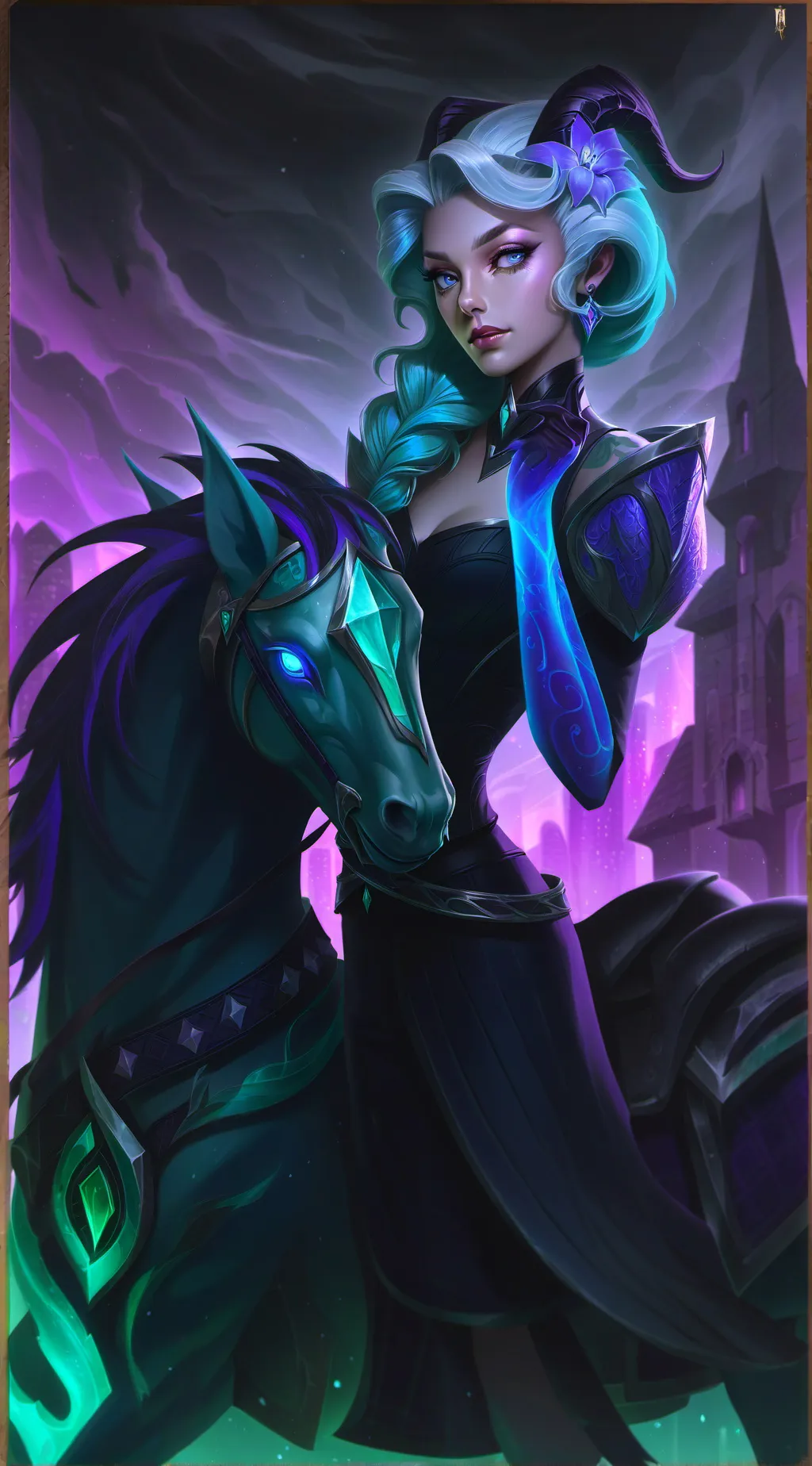 ai character: Space AU(?)  background