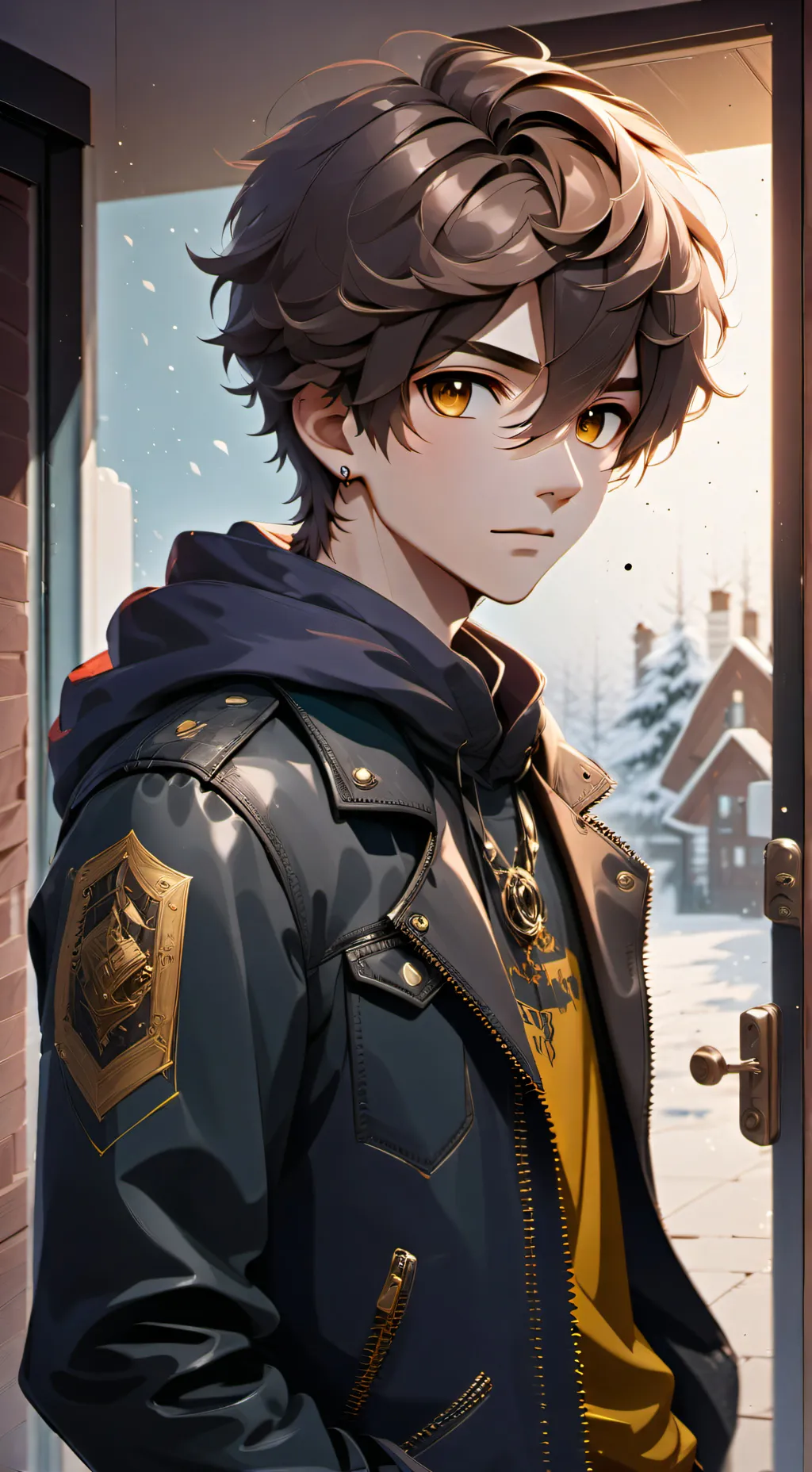 ai character: noah  background