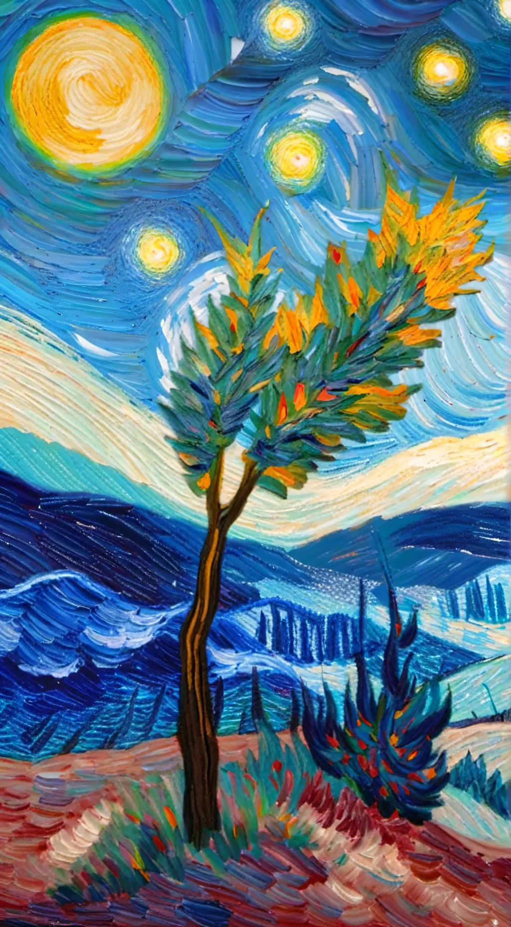 ai character: twoja stara background