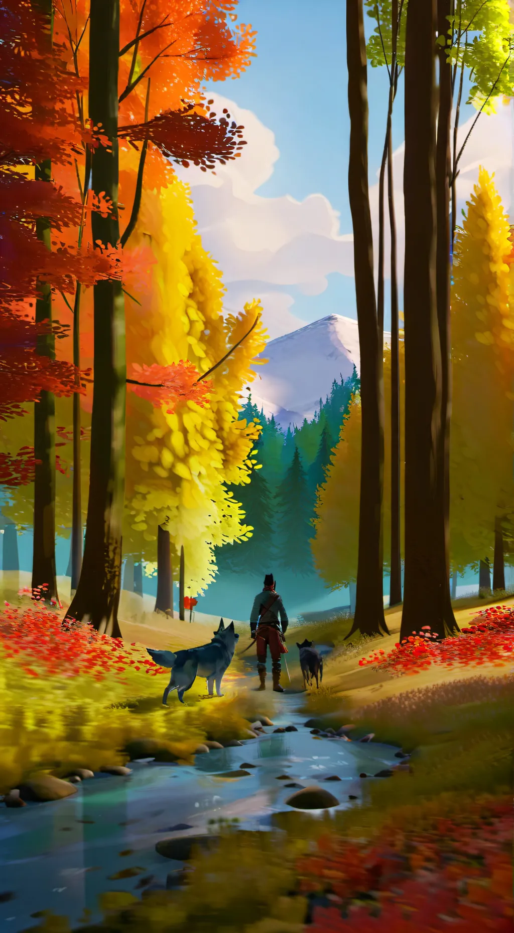 ai character: argumentpumpkinduo background