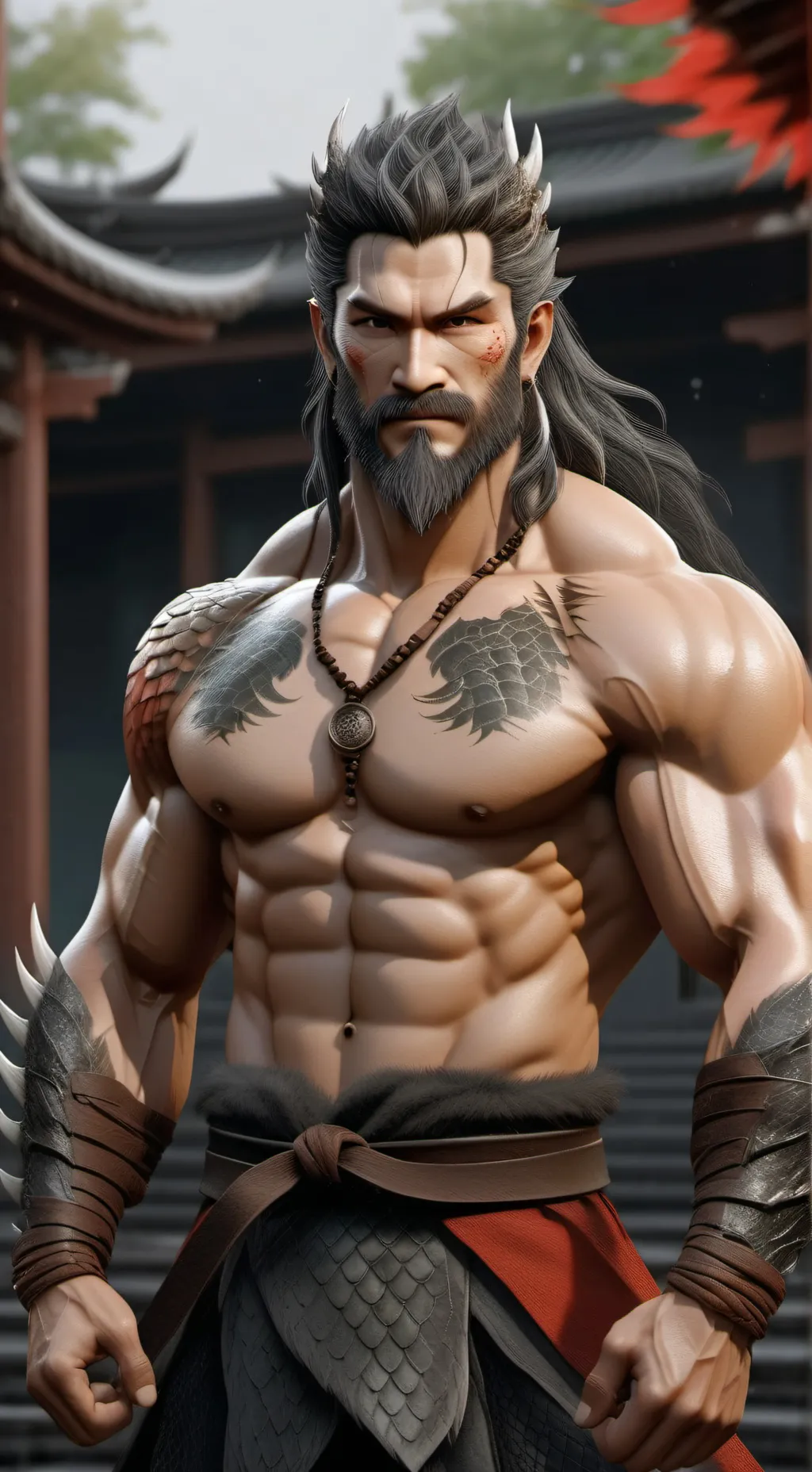 ai character: Ares background