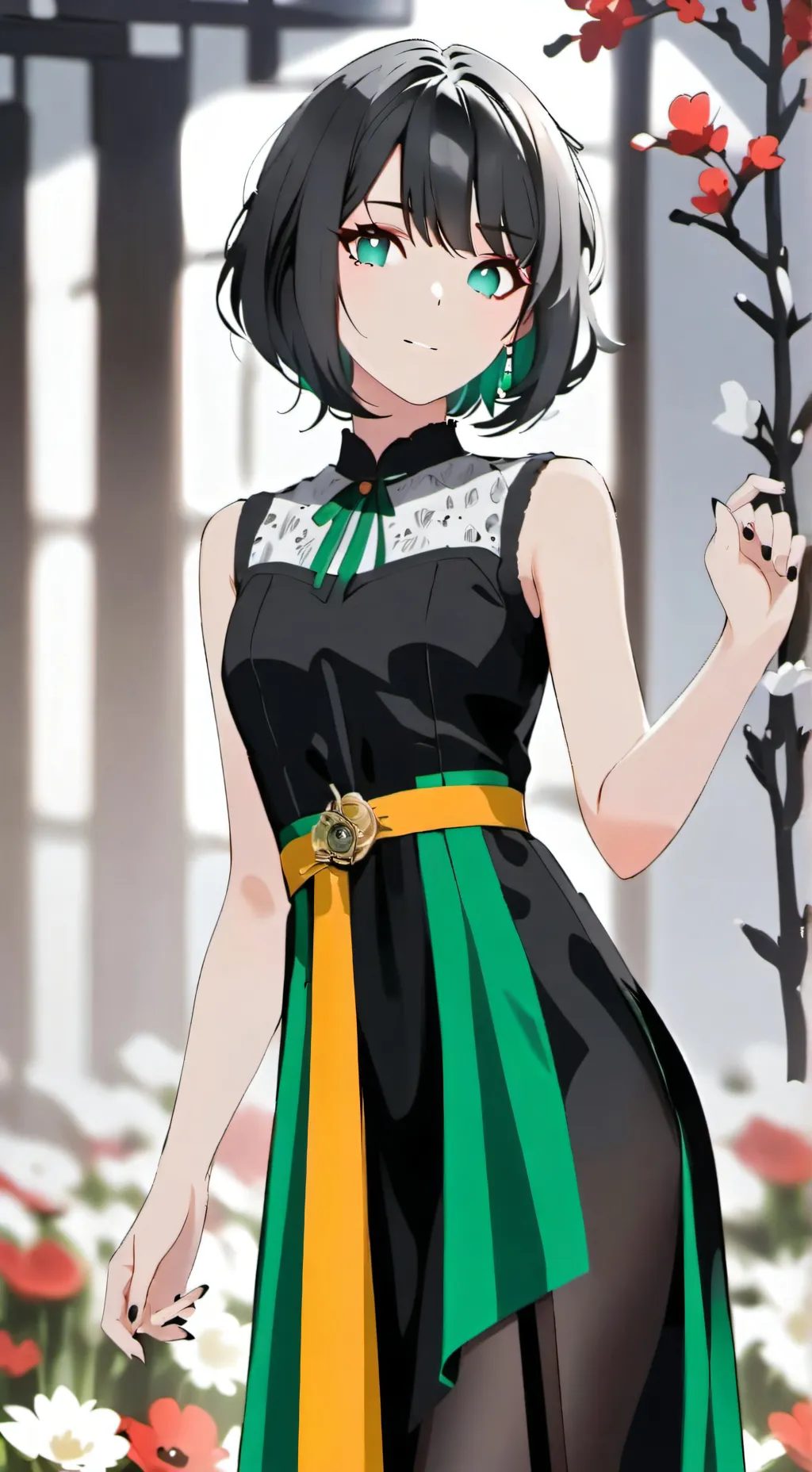 ai character: Hayasaka background