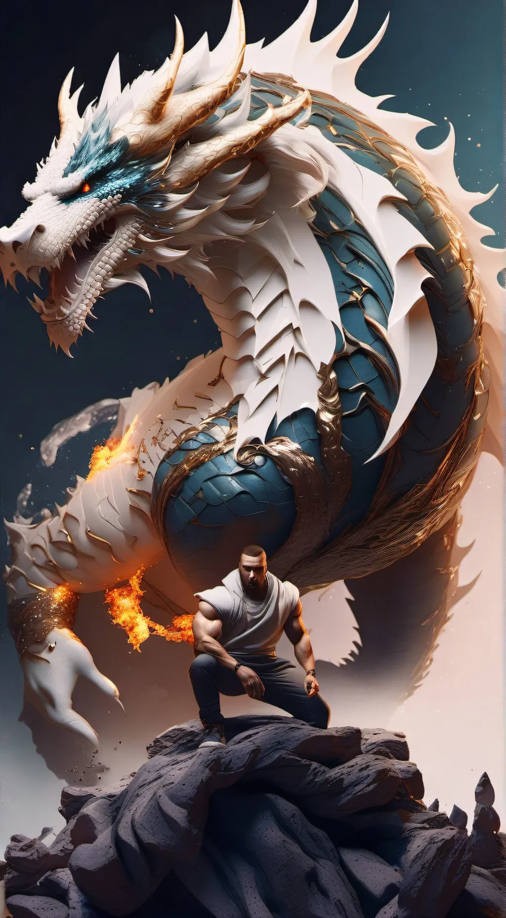 ai character: Drake background