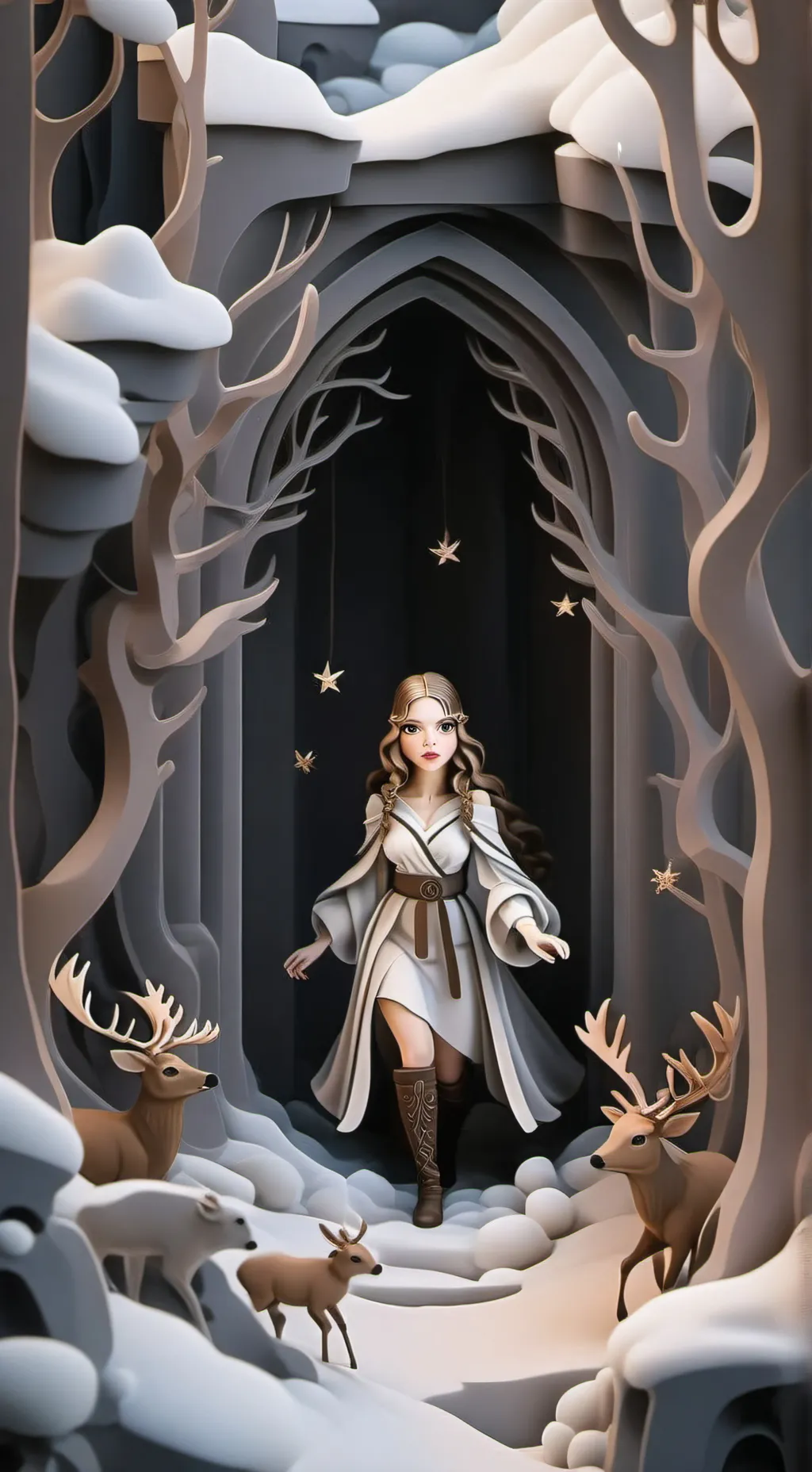 ai character: Zahide background