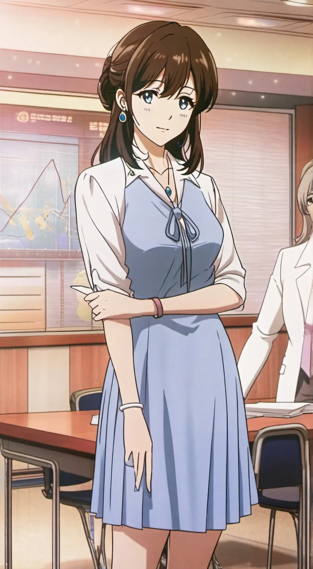 ai character: Grace Jean  background