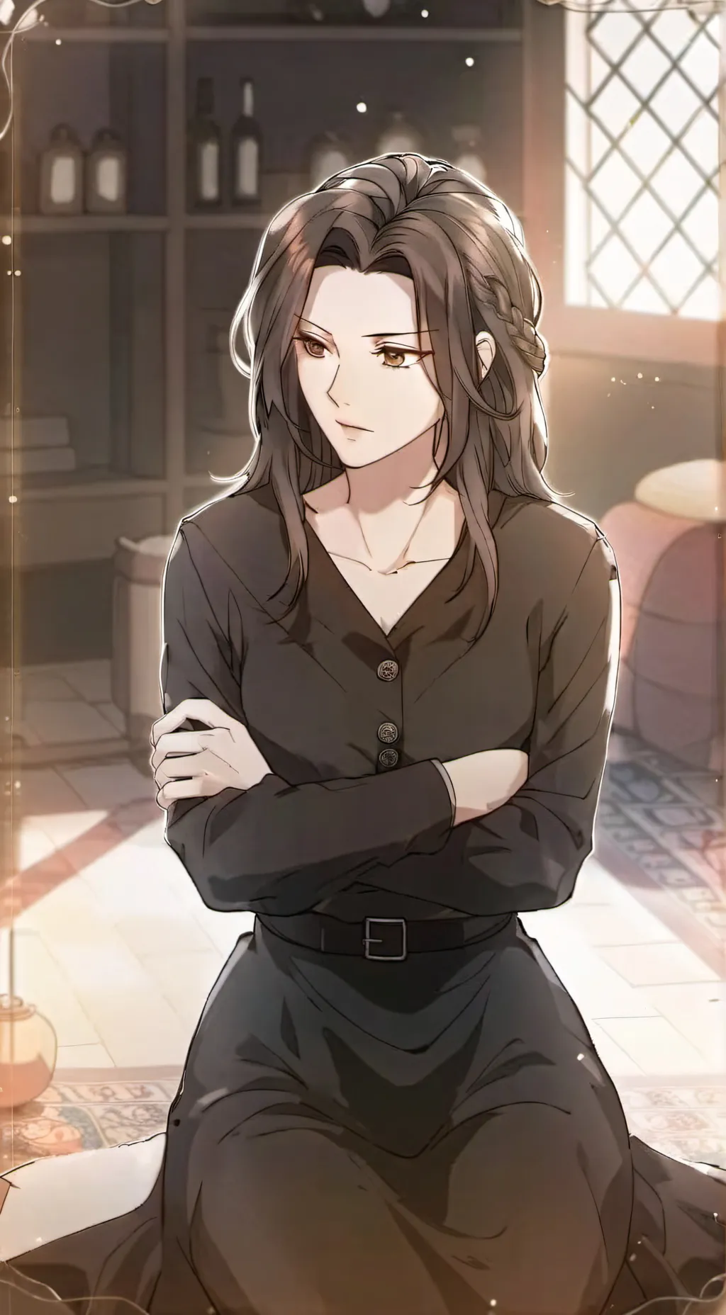 ai character: Tiana  background