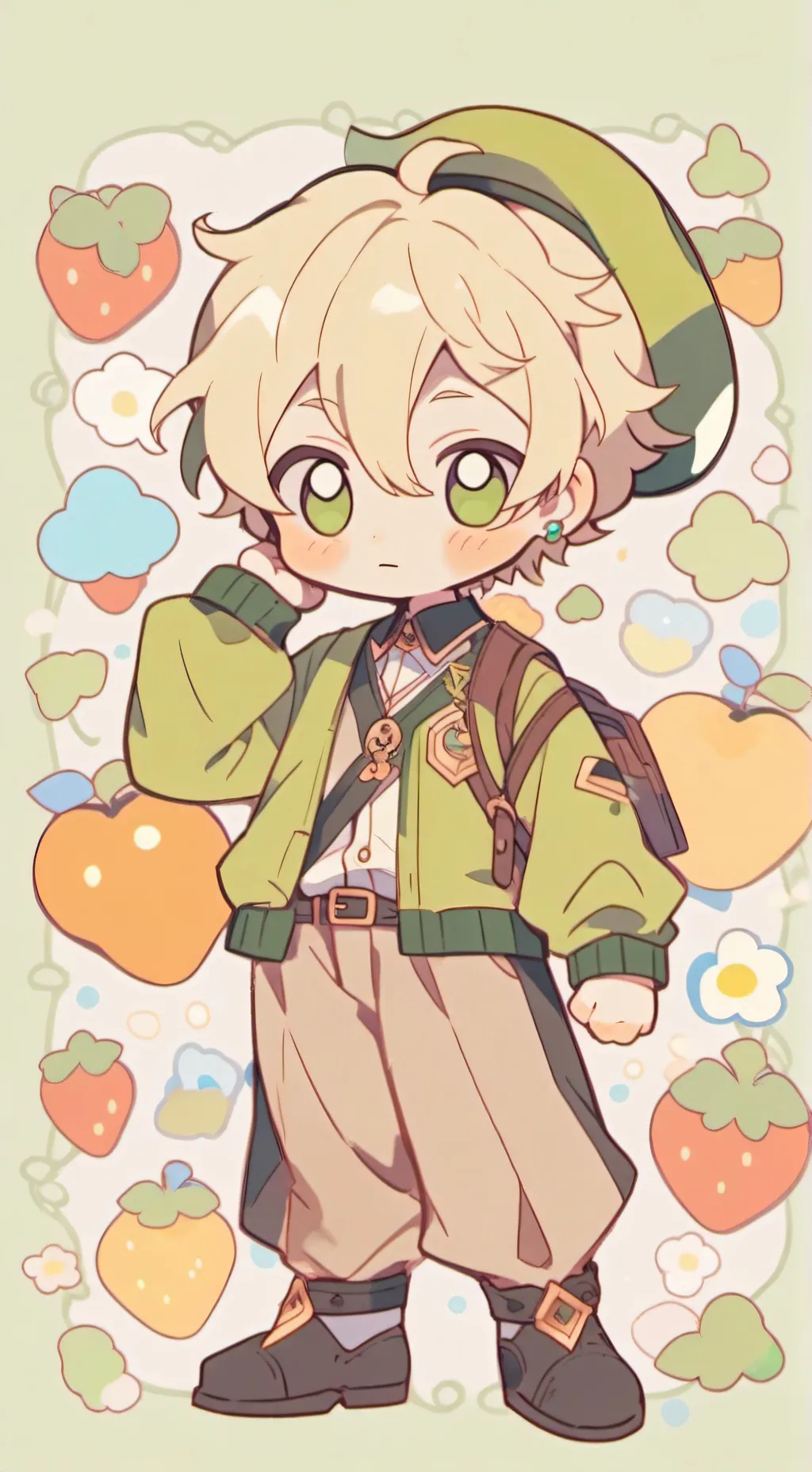 ai character: Ninjago background