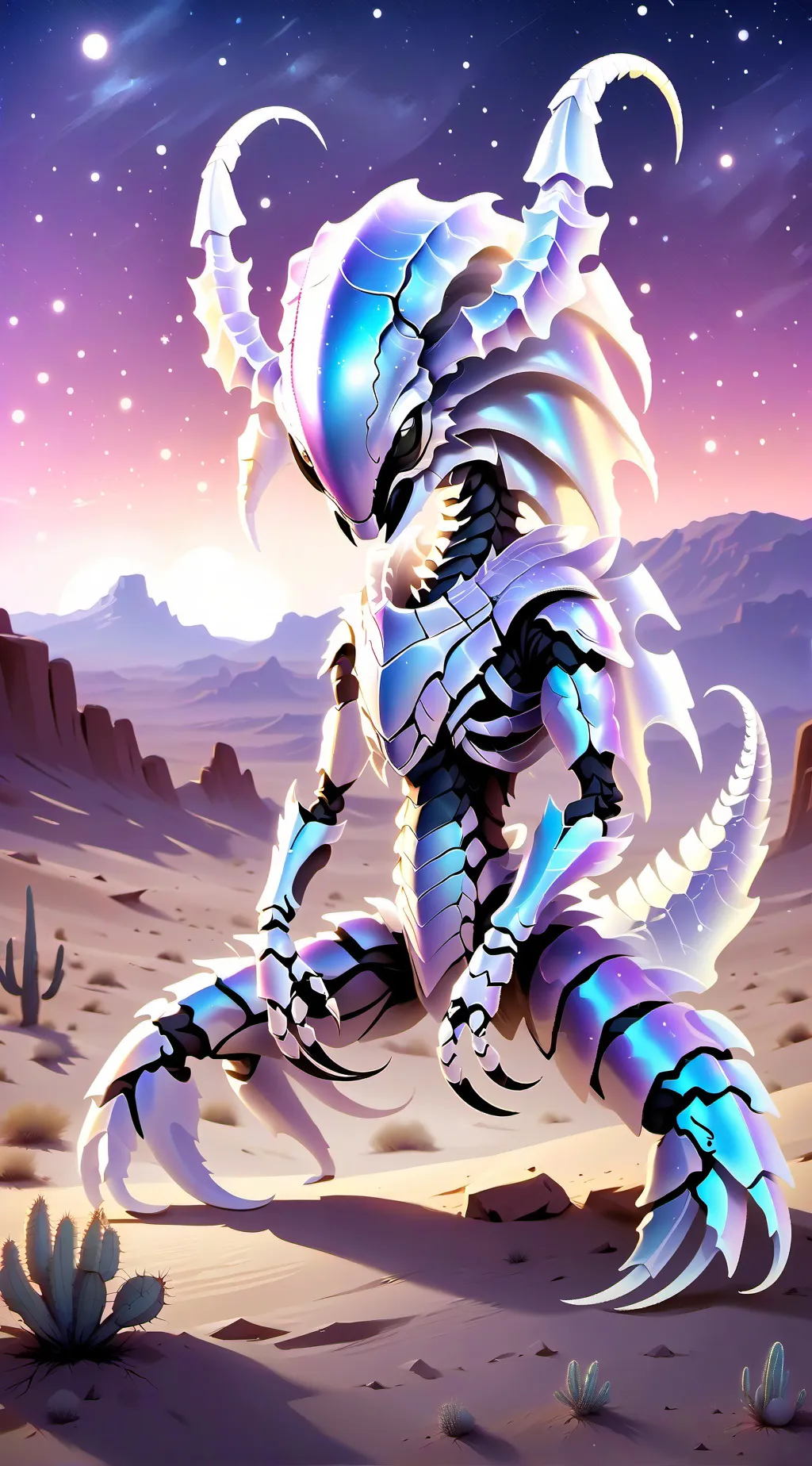 ai character: ♏ Scorpion Guard  background