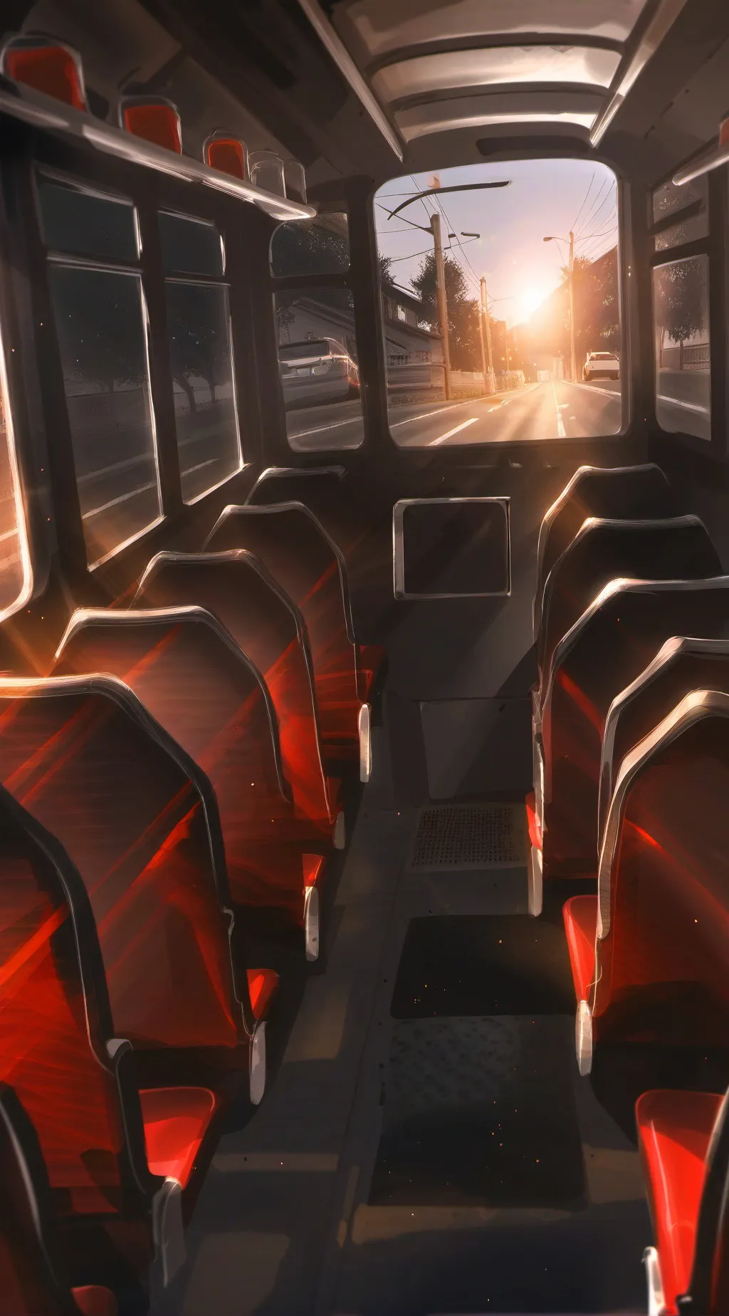 ai character: mha Roadtrip background