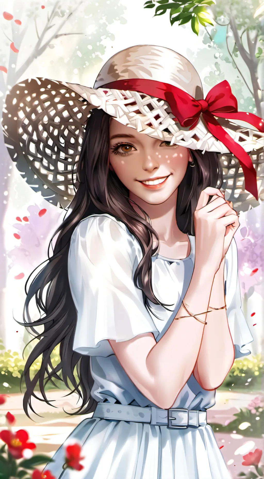 ai character: Catie  background