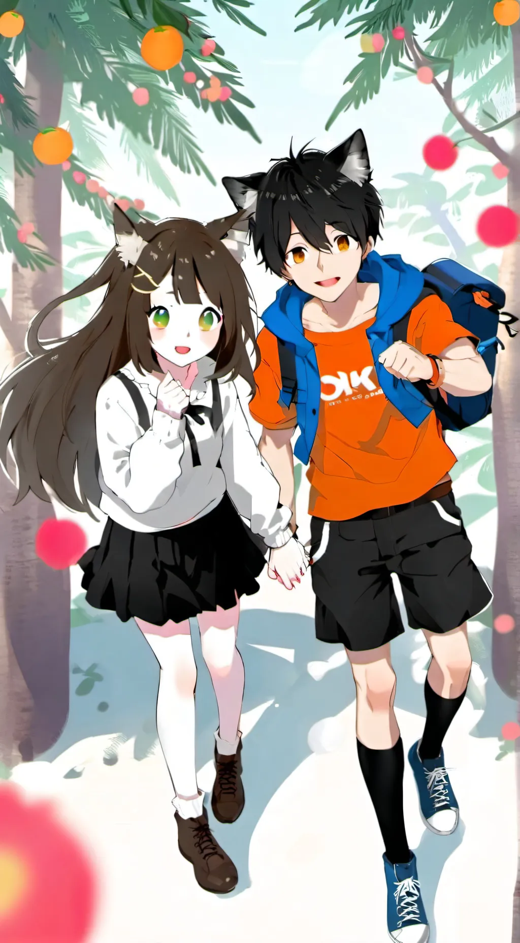 ai character: cash and nico background