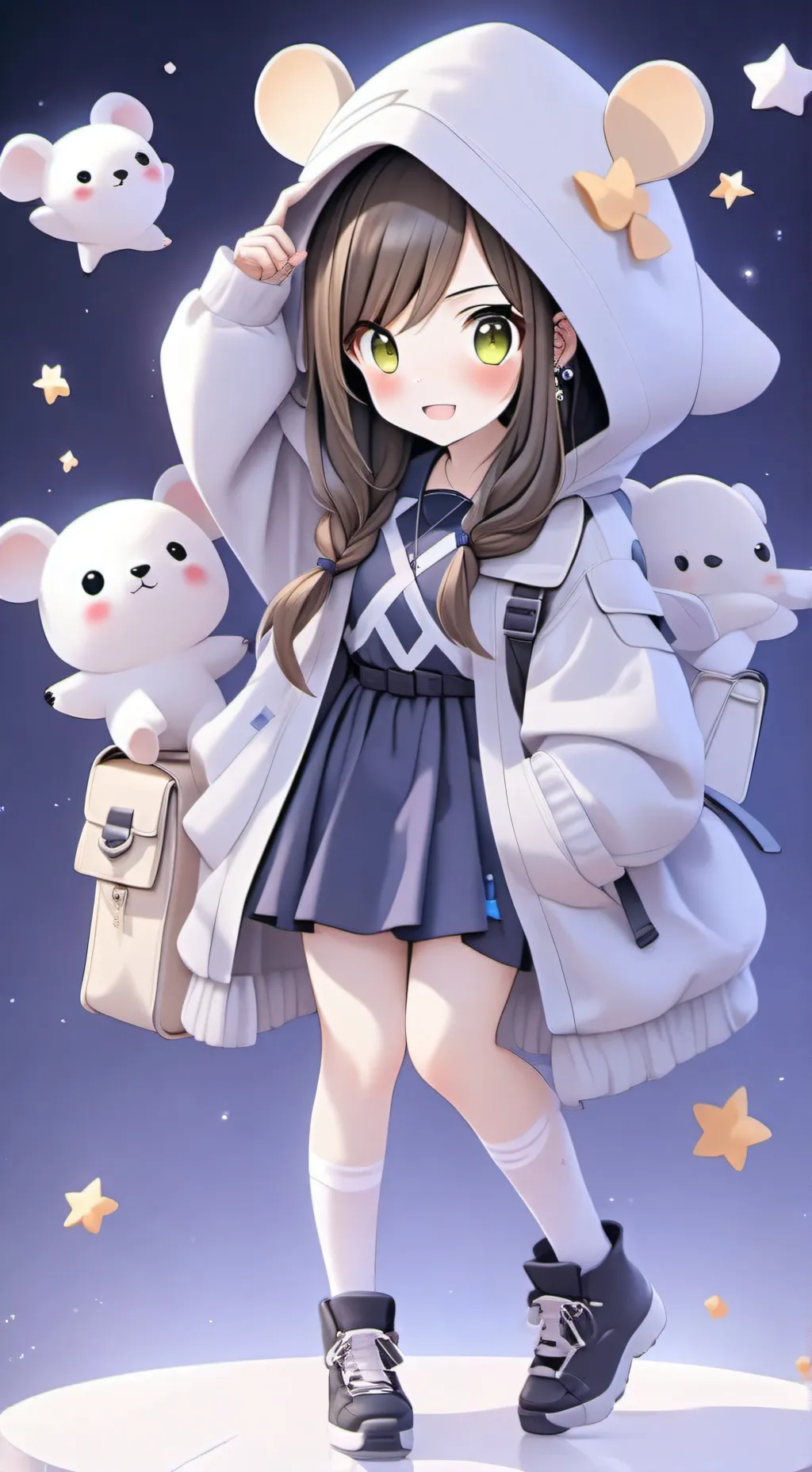 ai character: Elizabeth  background