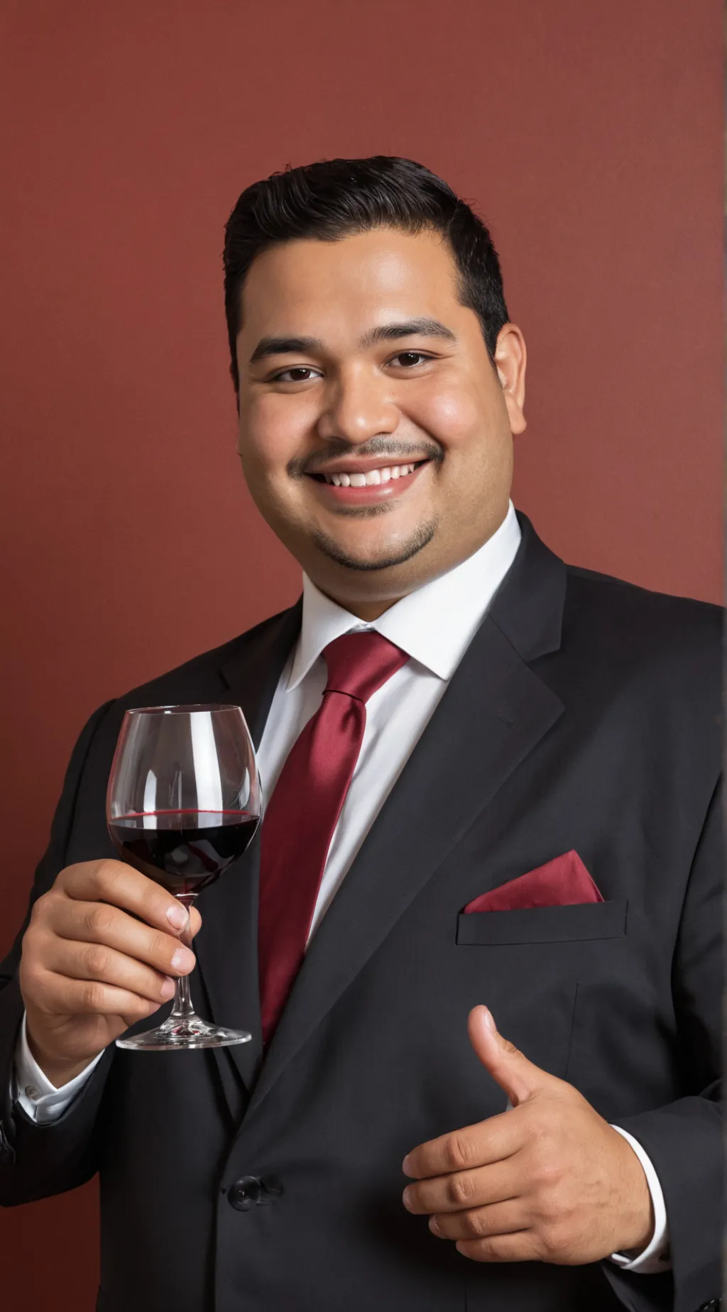 ai character: Somellier  background