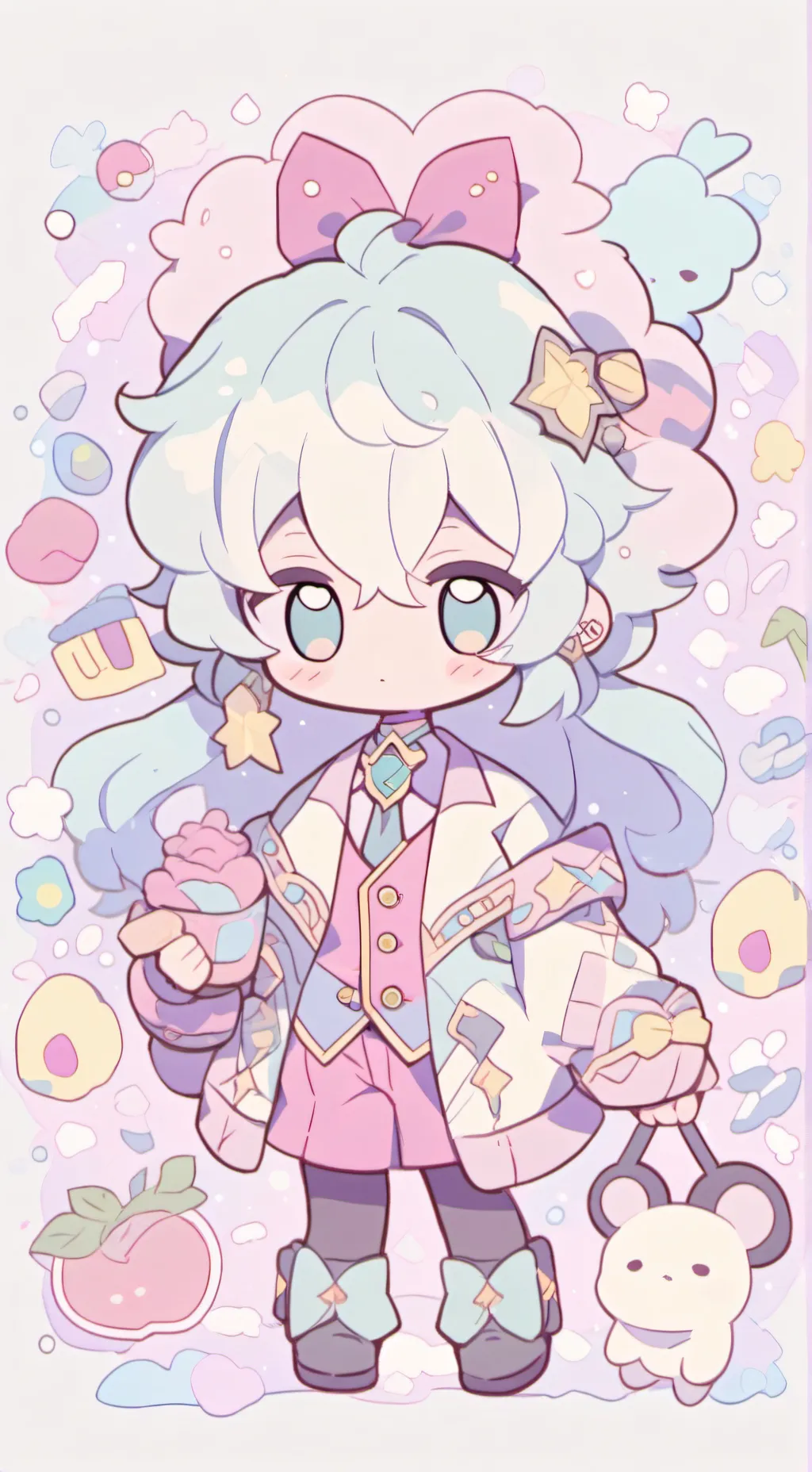 ai character: Dw  background