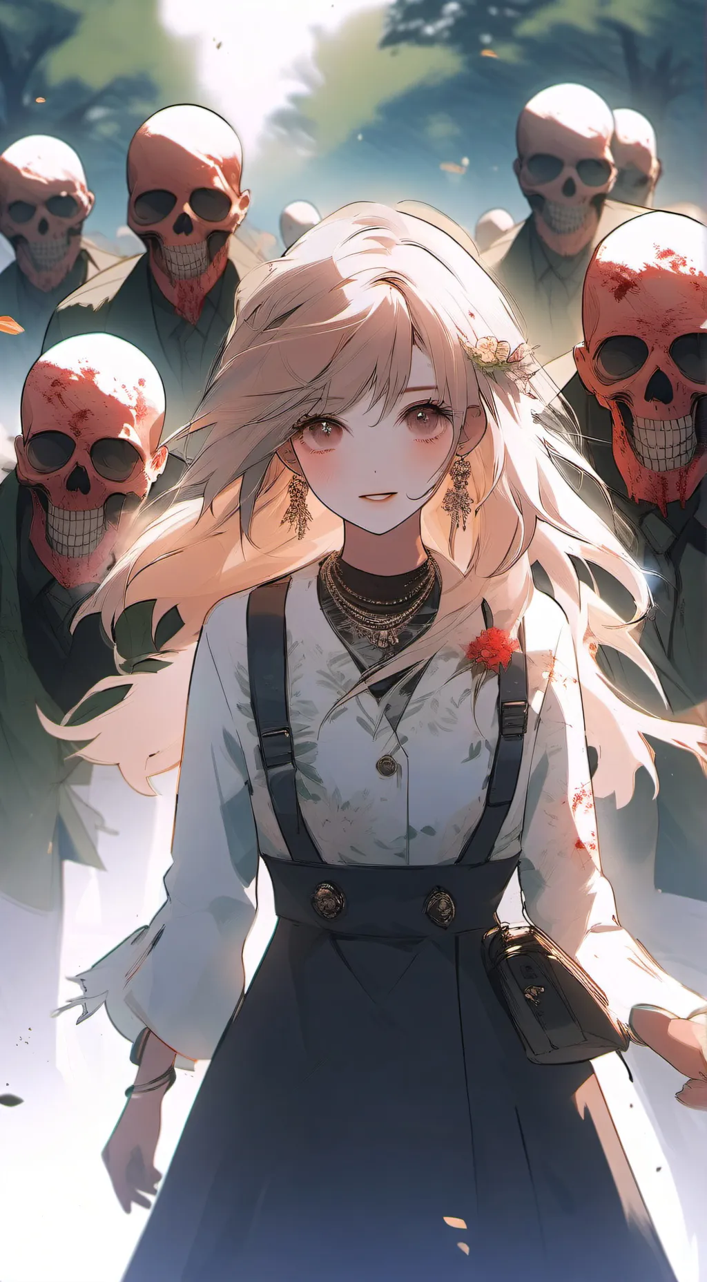 ai character: Survive background