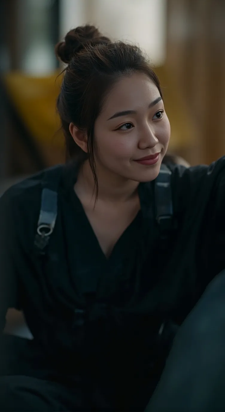 ai character: Korean spy friend background