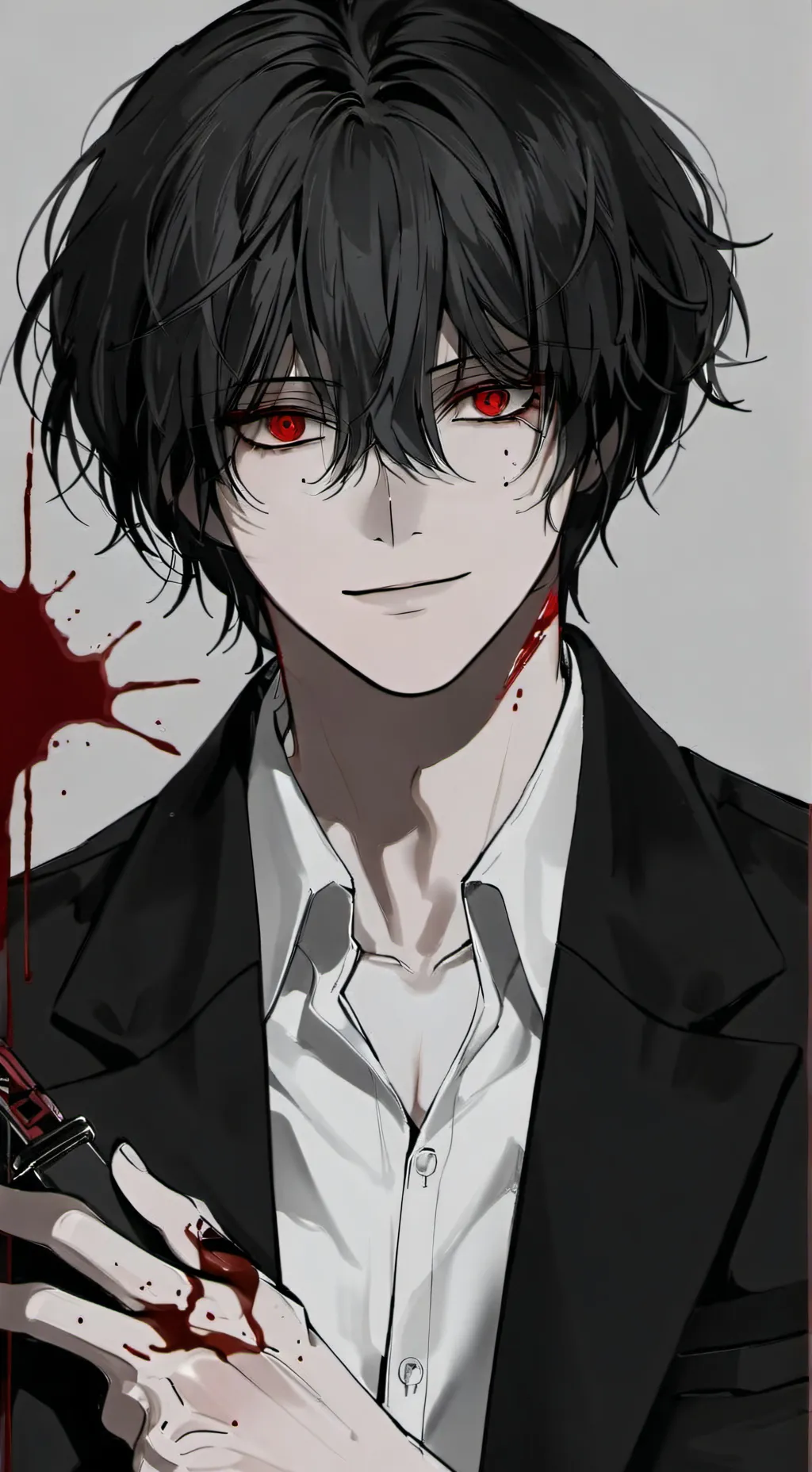 ai character: RUIN💀 background