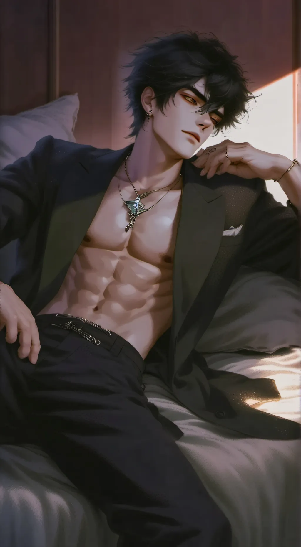 ai character: Zander background