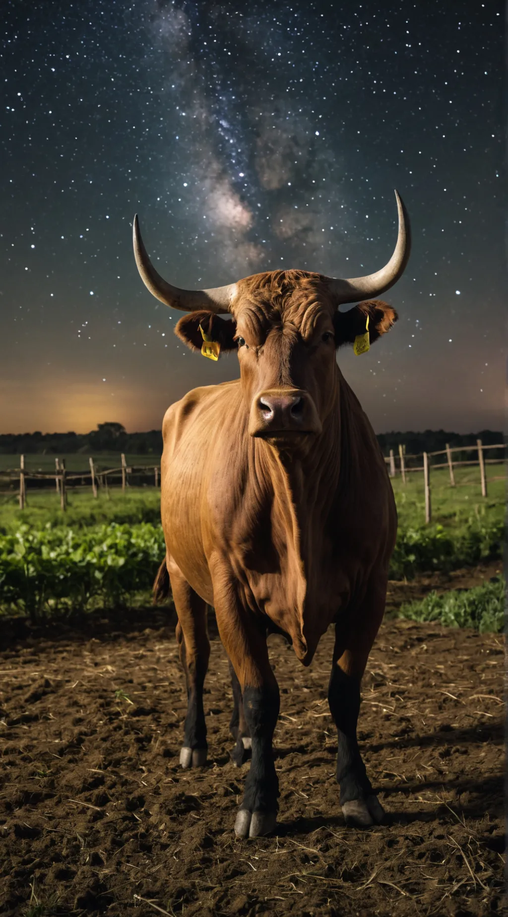 ai character: Taurus DNA  background