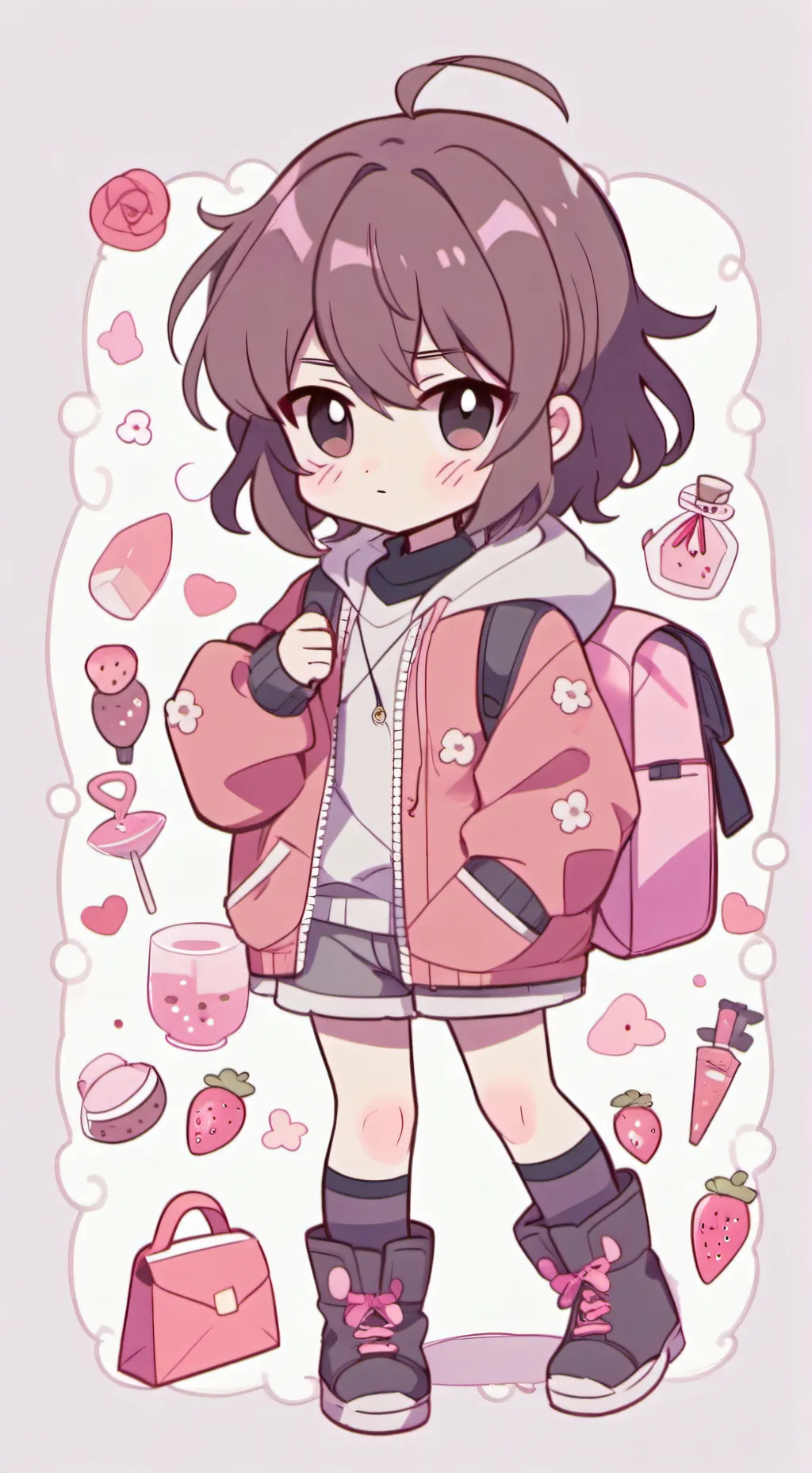 ai character: Nico  background