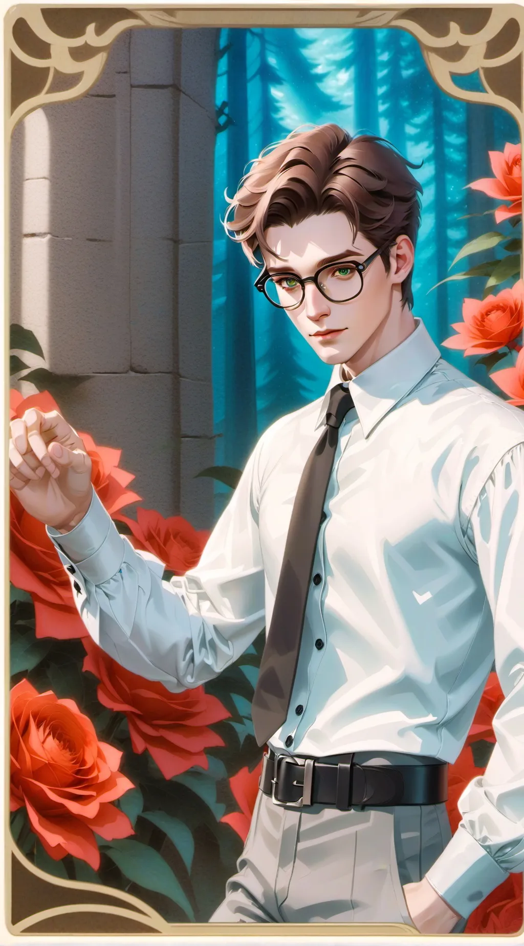 ai character: Eden background