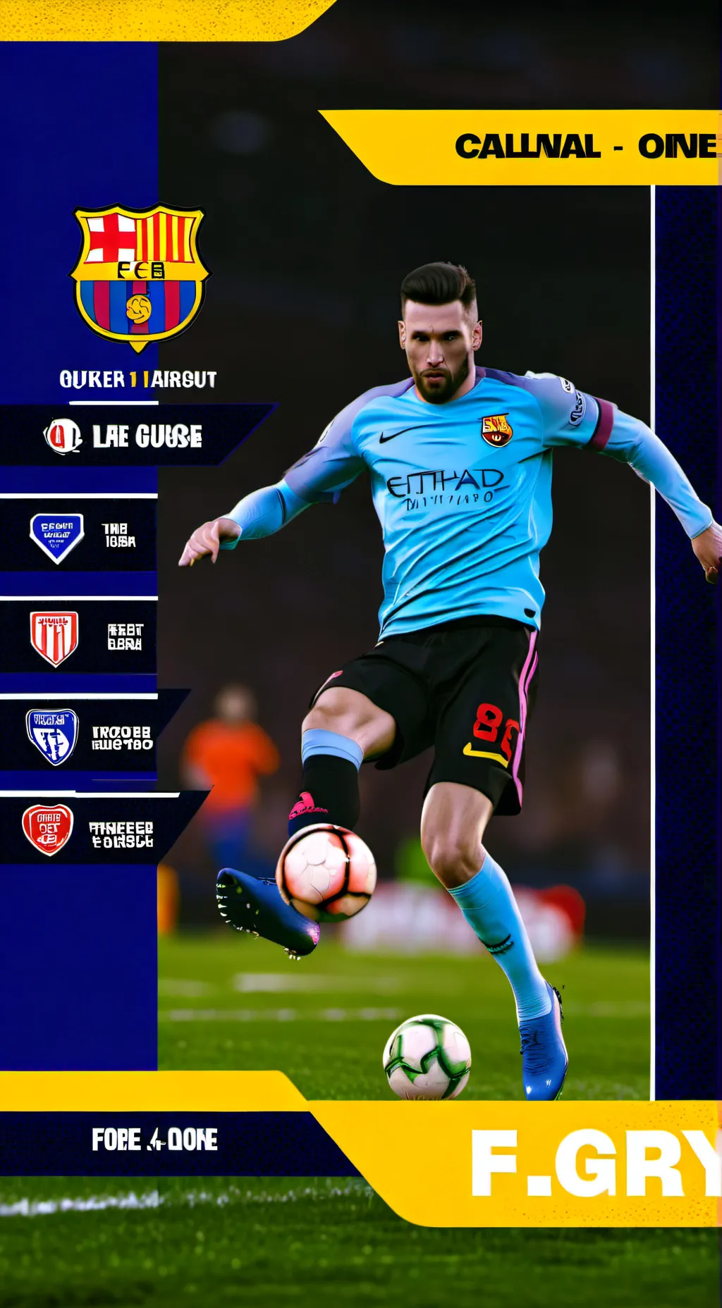 ai character: PES  background