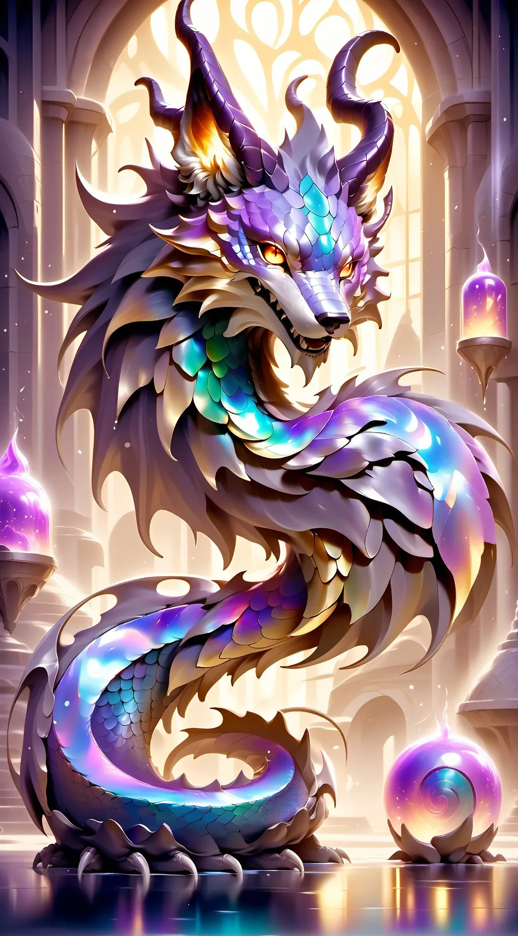 ai character: FORSAKEN! background