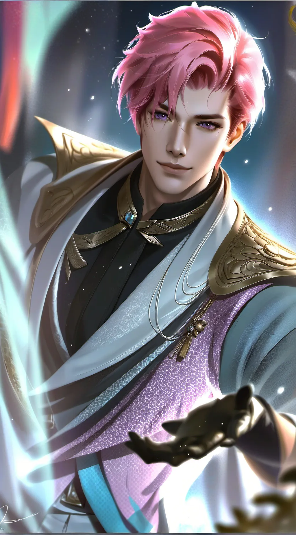 ai character: Valentine background