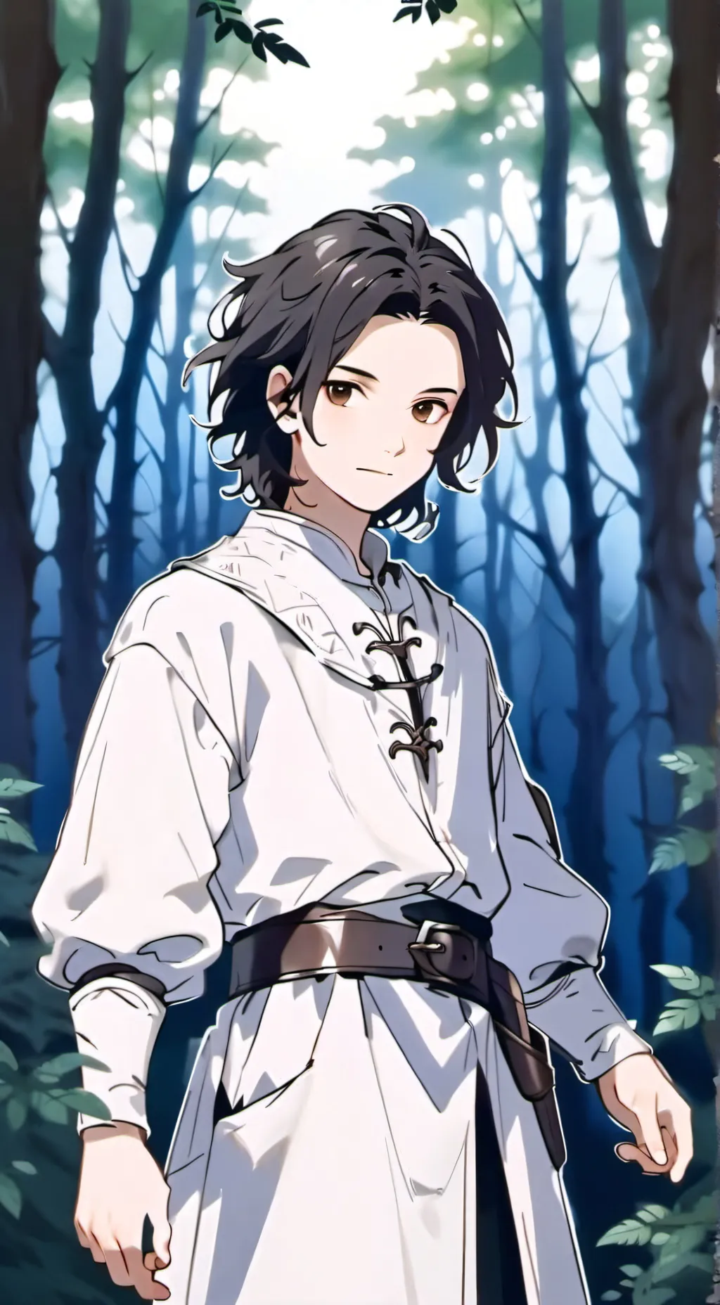 ai character: Виктор background