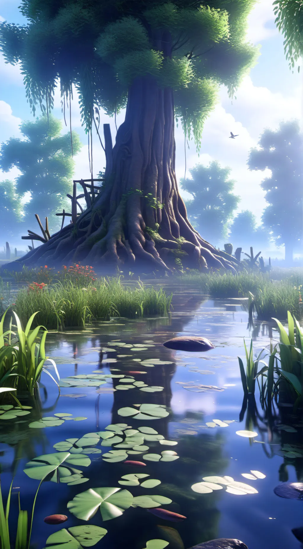 ai character: forsaken background