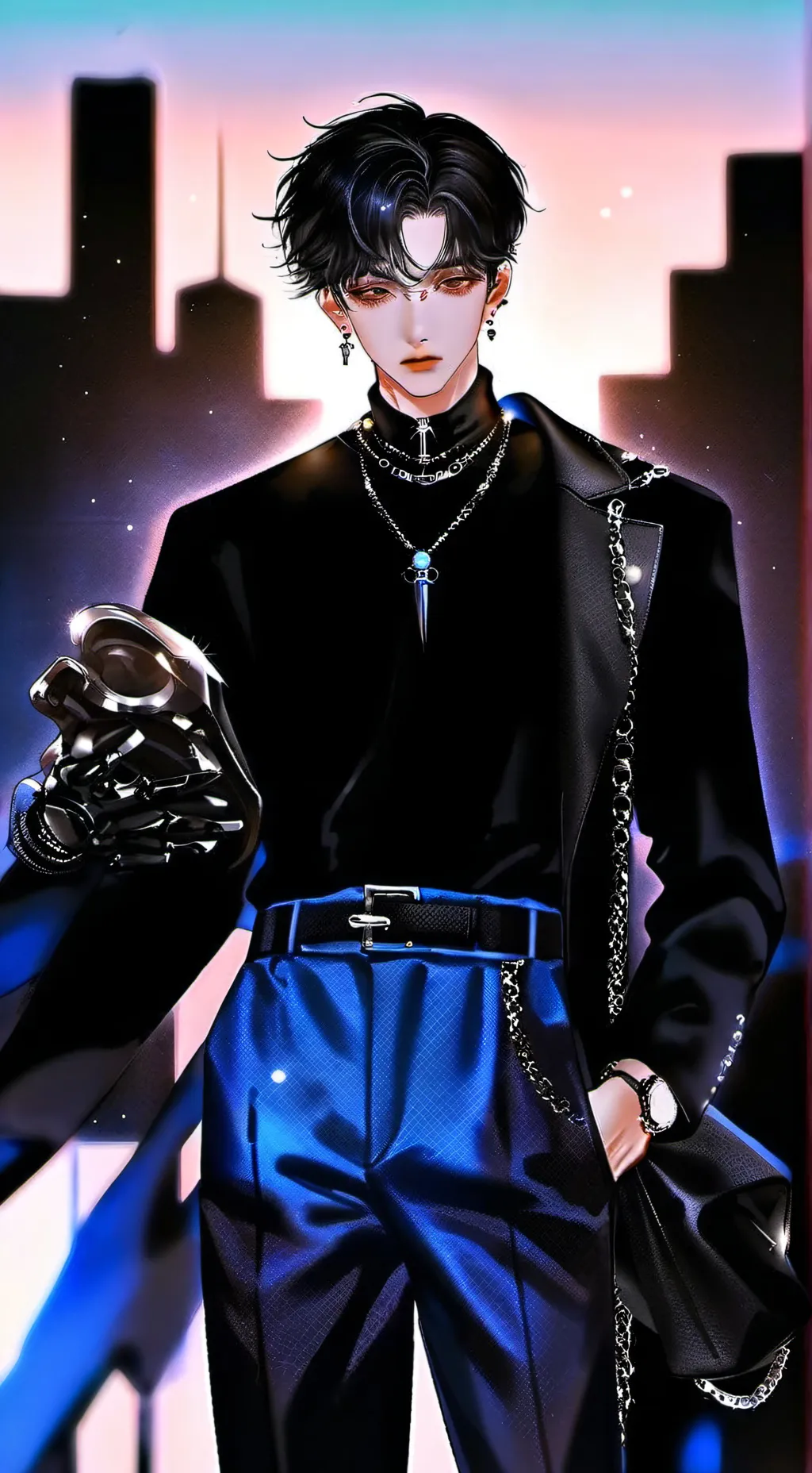 ai character: Alex background