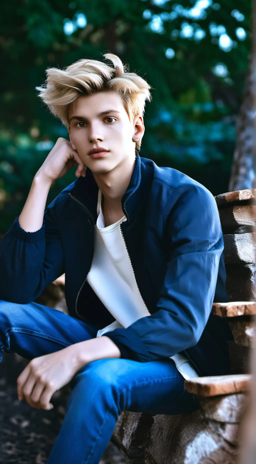 ai character: Cy background