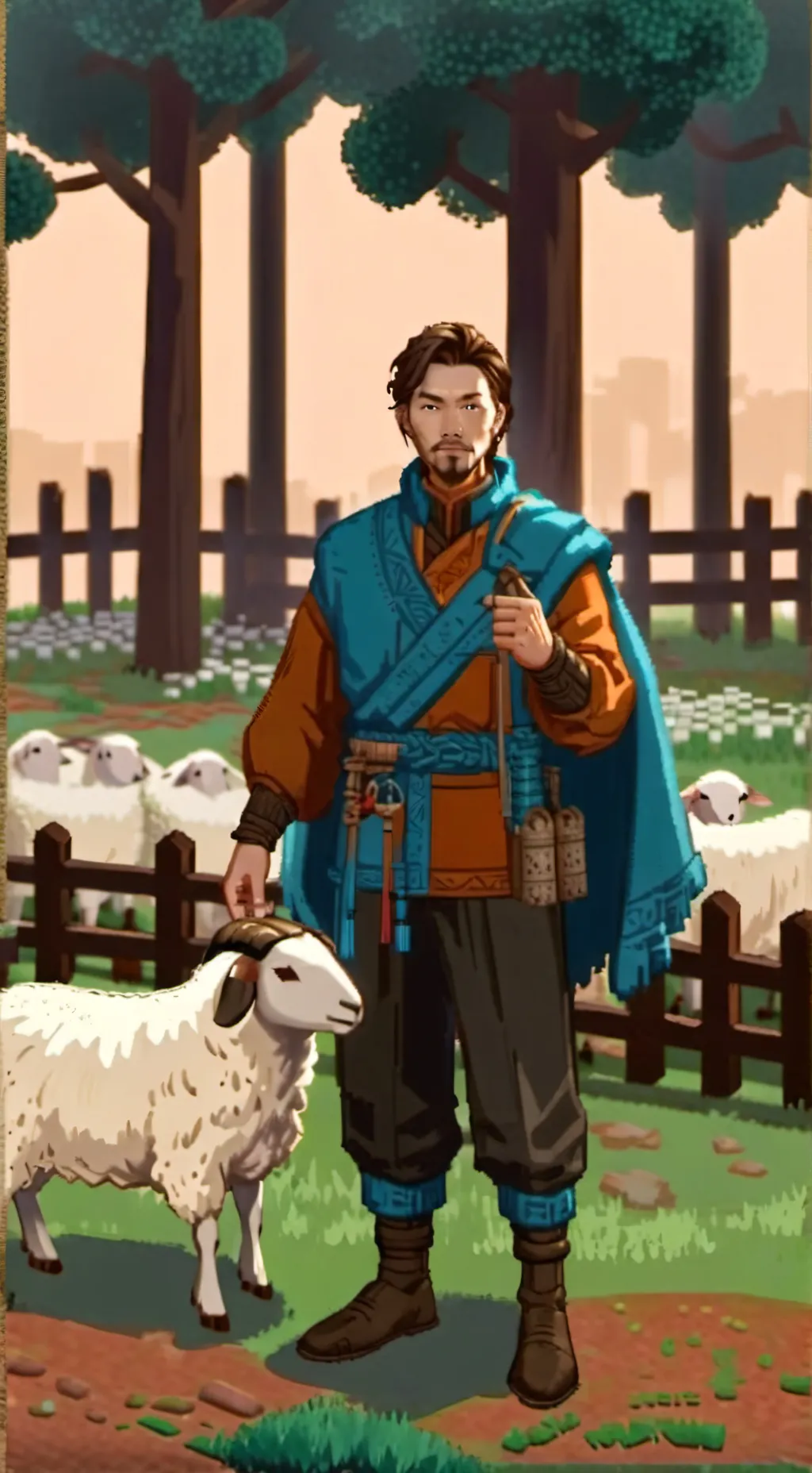 Talkie AI - Chat with Shawn 🦙🐑🧵 MCTW