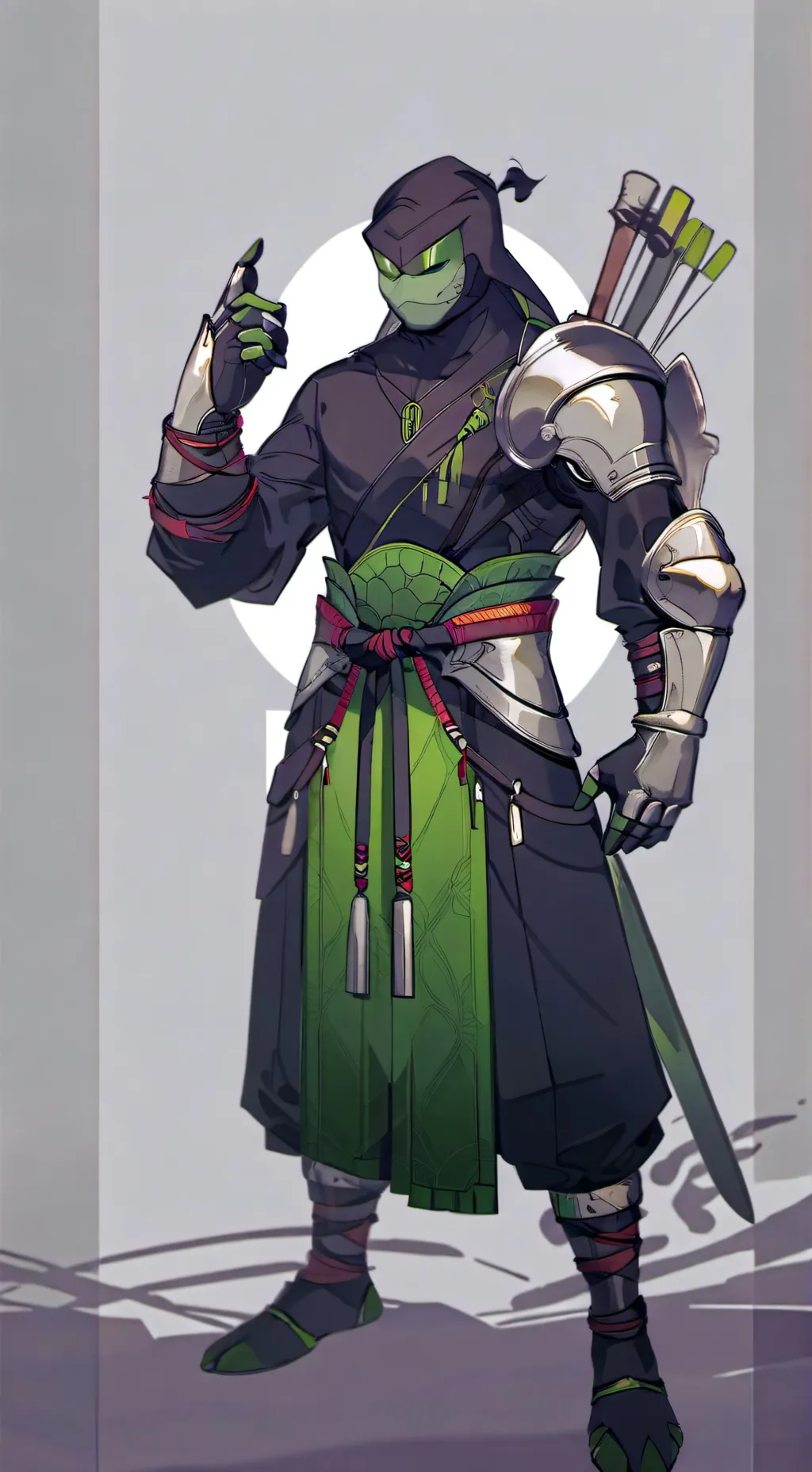 ai character: Donnie n' Mikey background