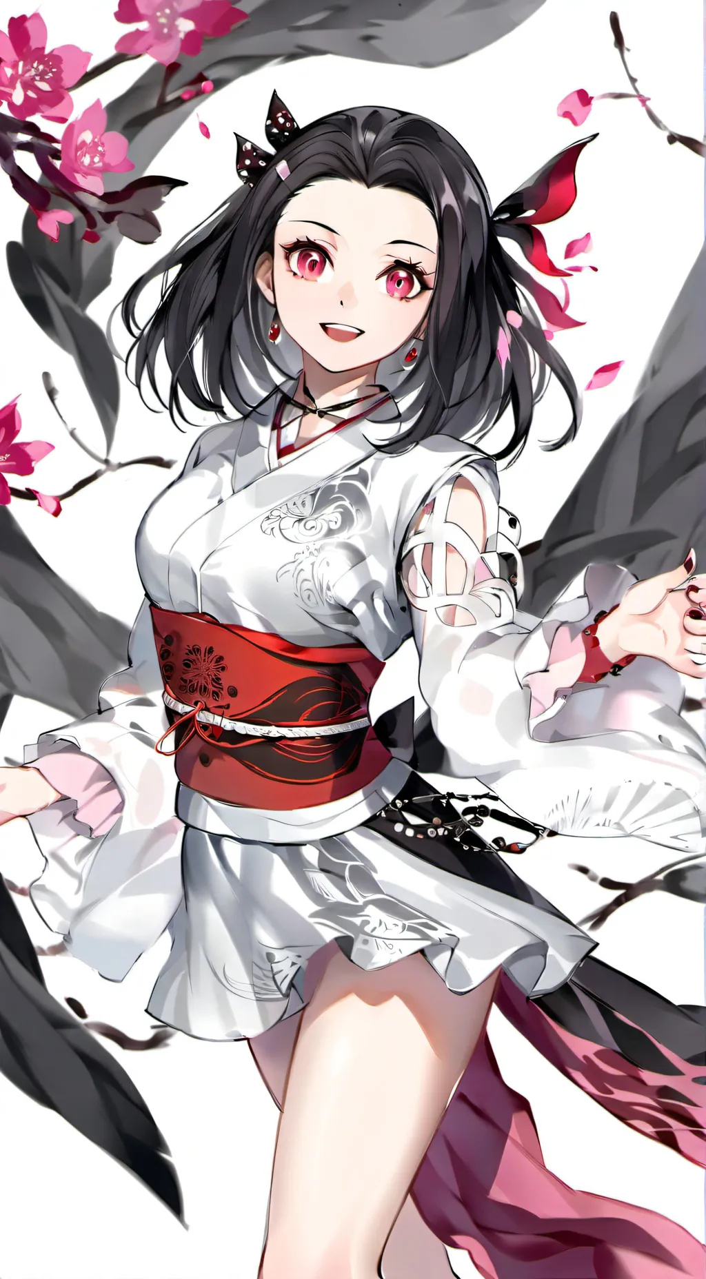 ai character: nezuko  background