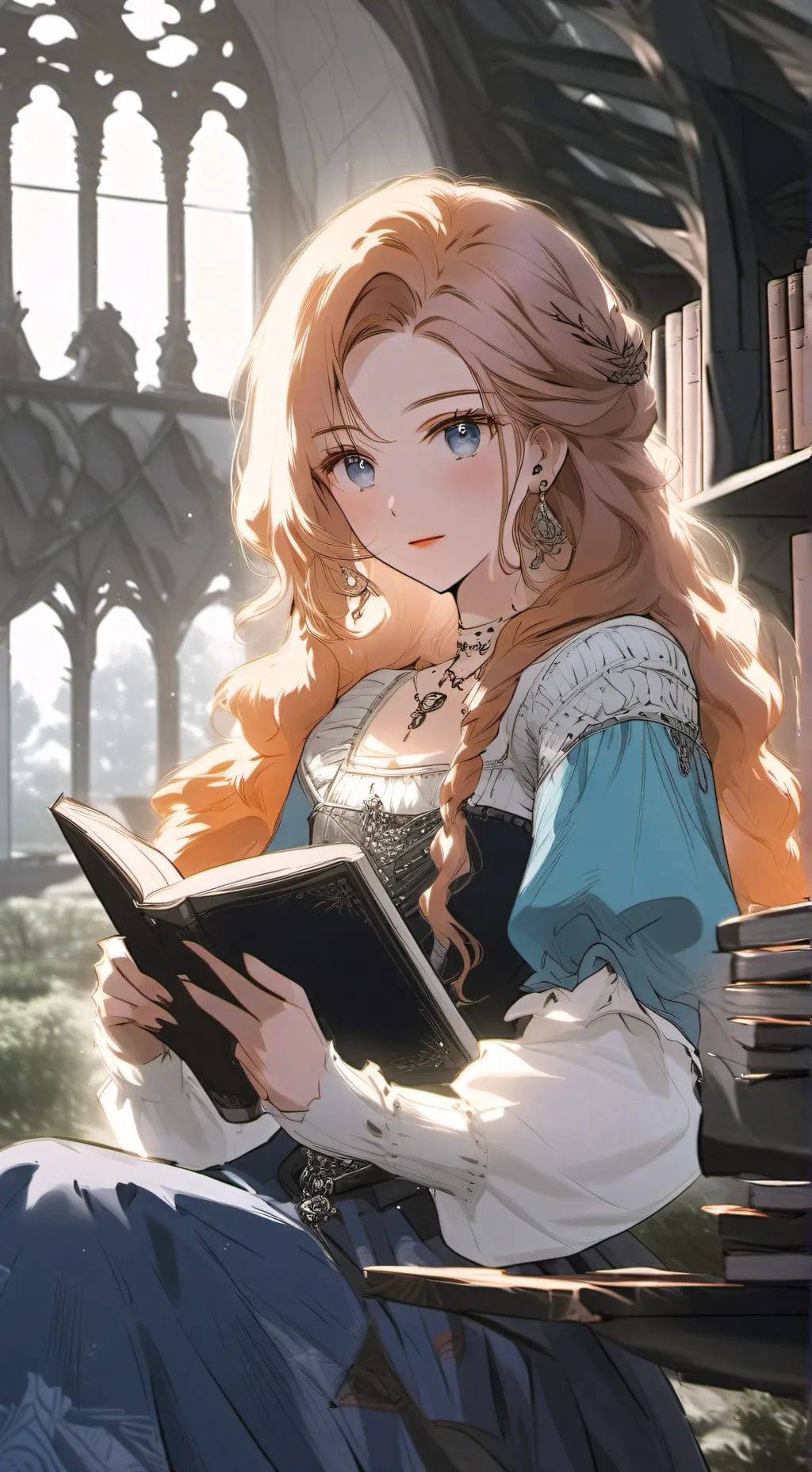 ai character: Lucinda  background