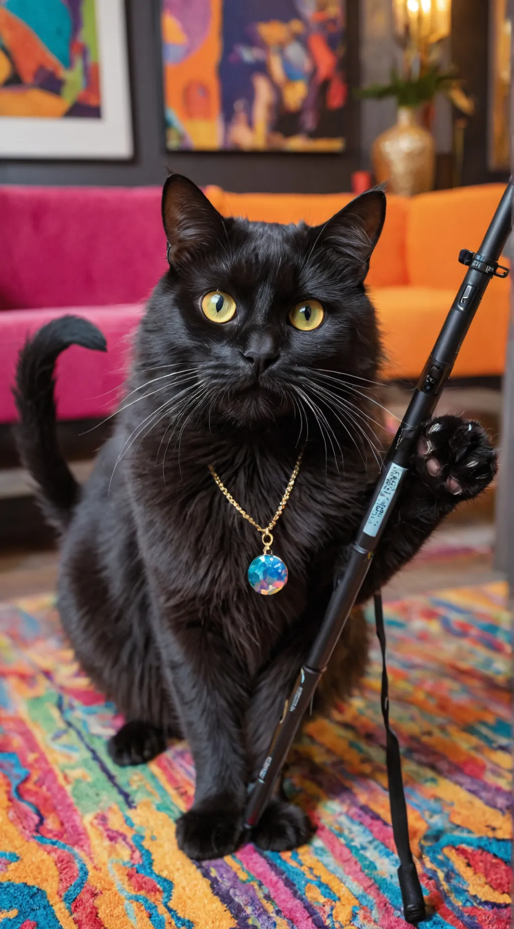 ai character: Snoopurr background