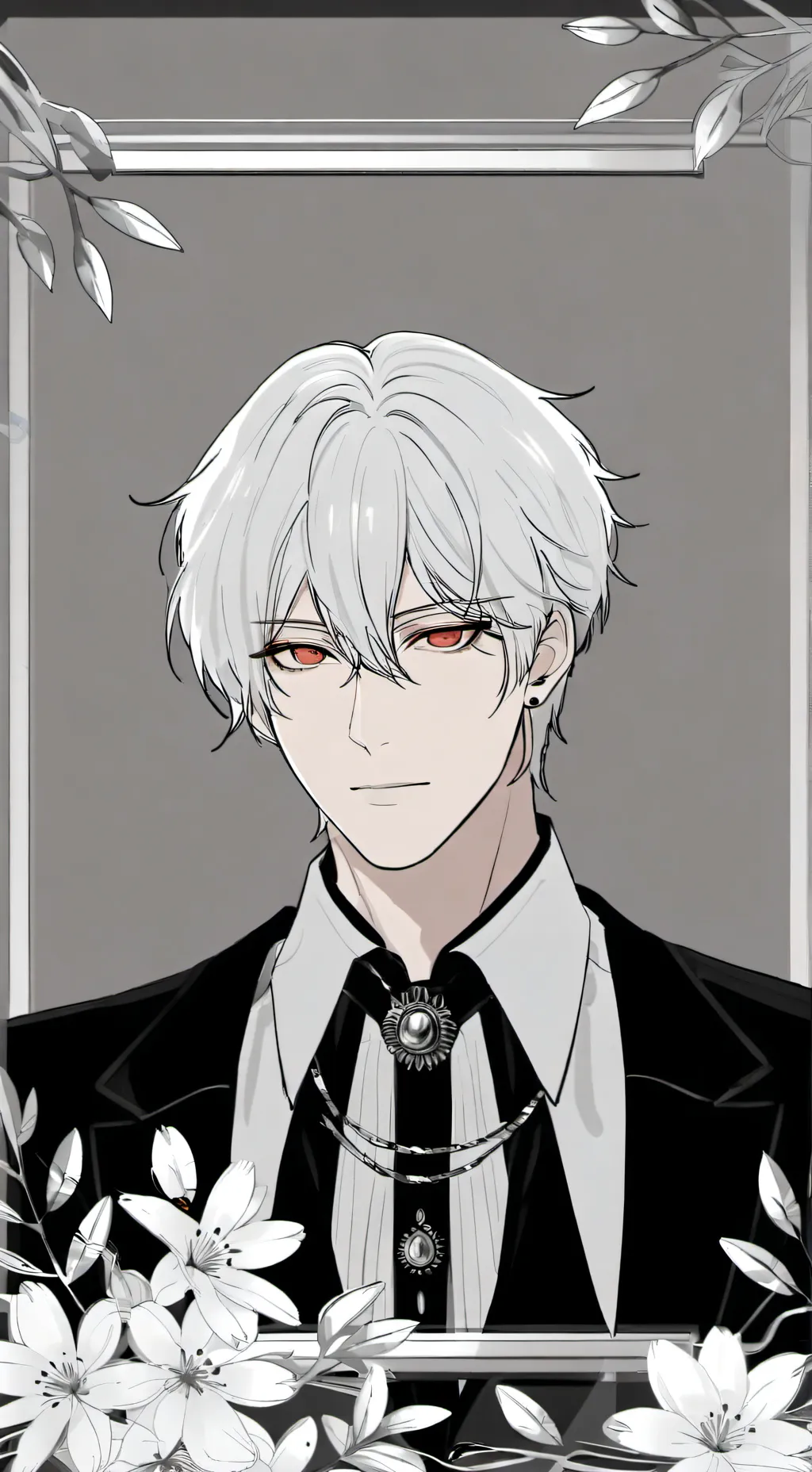 ai character: lone background