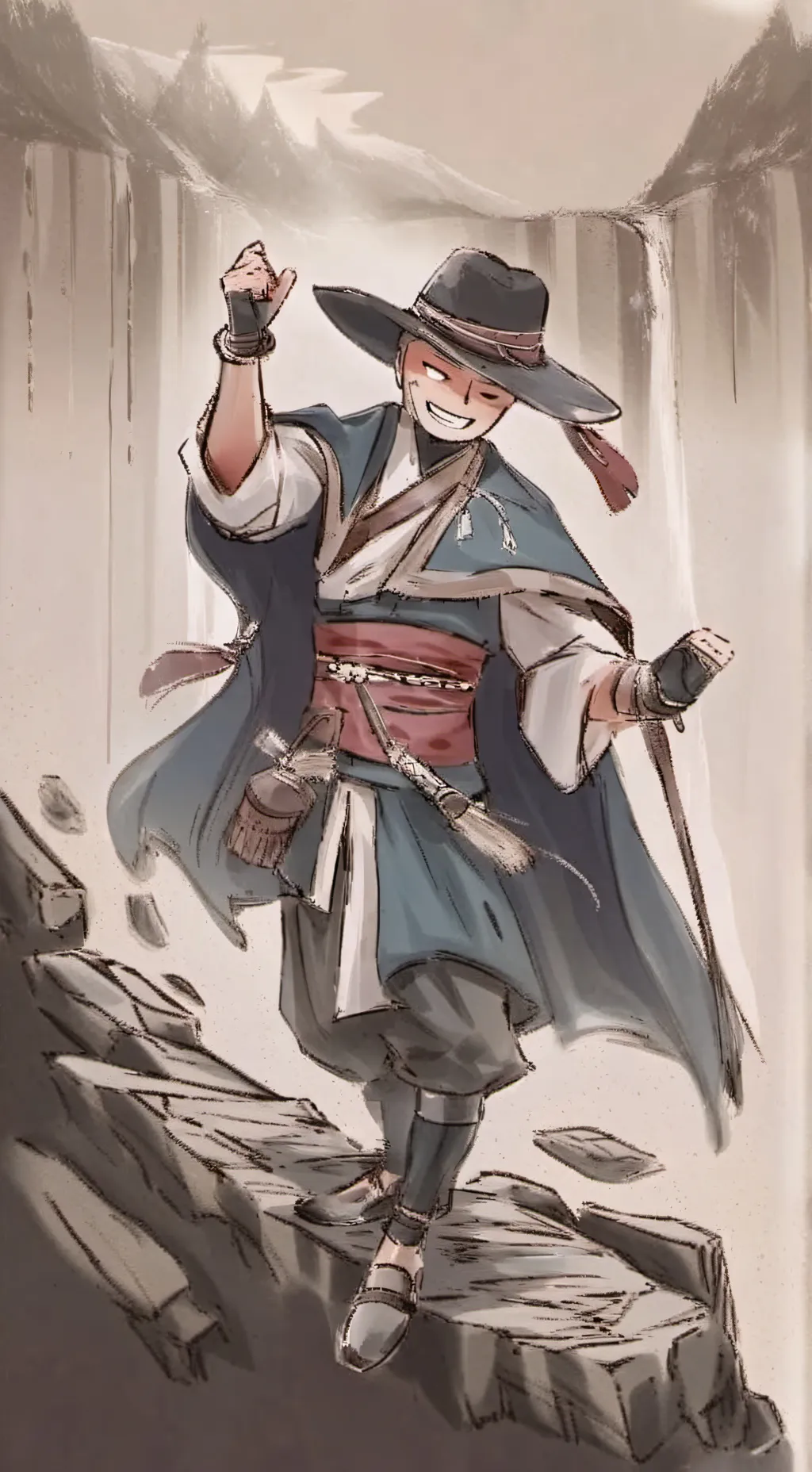 ai character: 🌹🎋🇮🇩𝐼𝑛𝑑𝑜𝑛𝑒𝑠𝑖𝑎 🇮🇩💐🌹 background