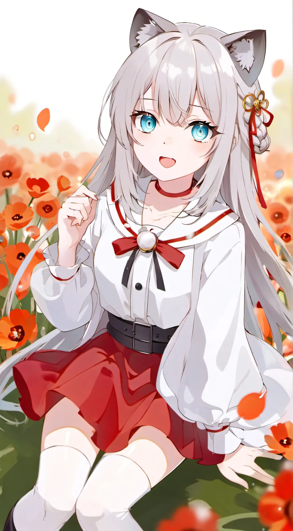 ai character: ❤Юки❤ background