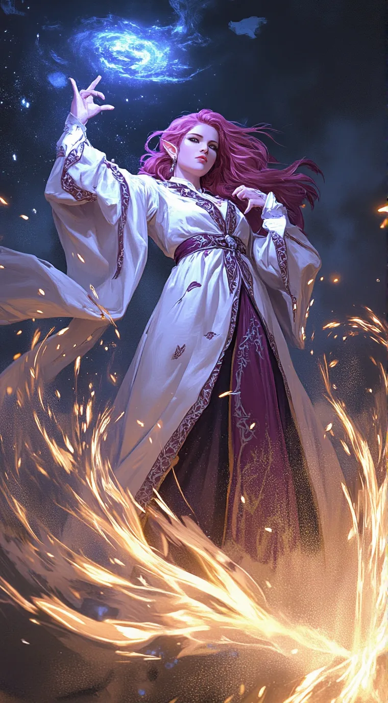 ai character: you x haminations background