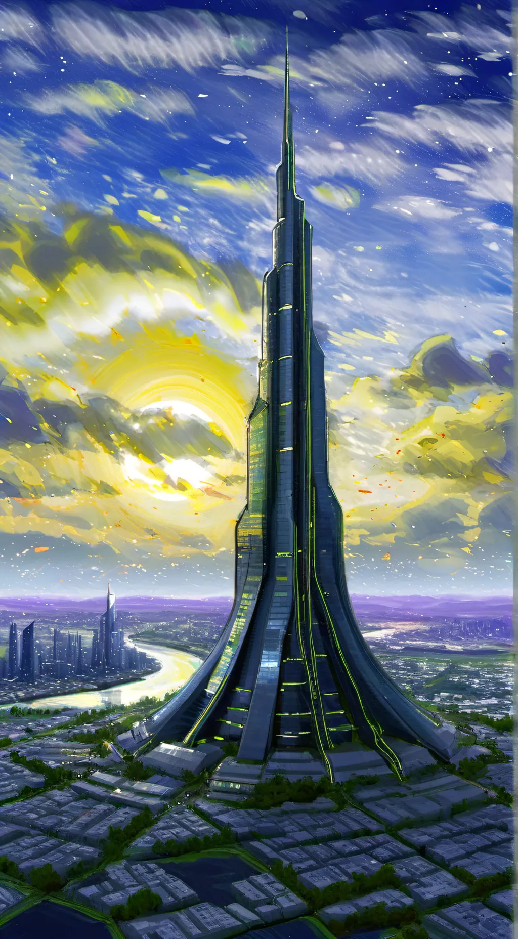 ai character: Queen Deltarune background