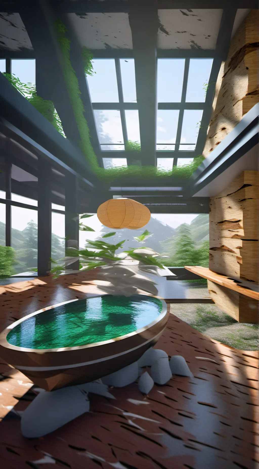 ai character: Forsaken x my oc  background