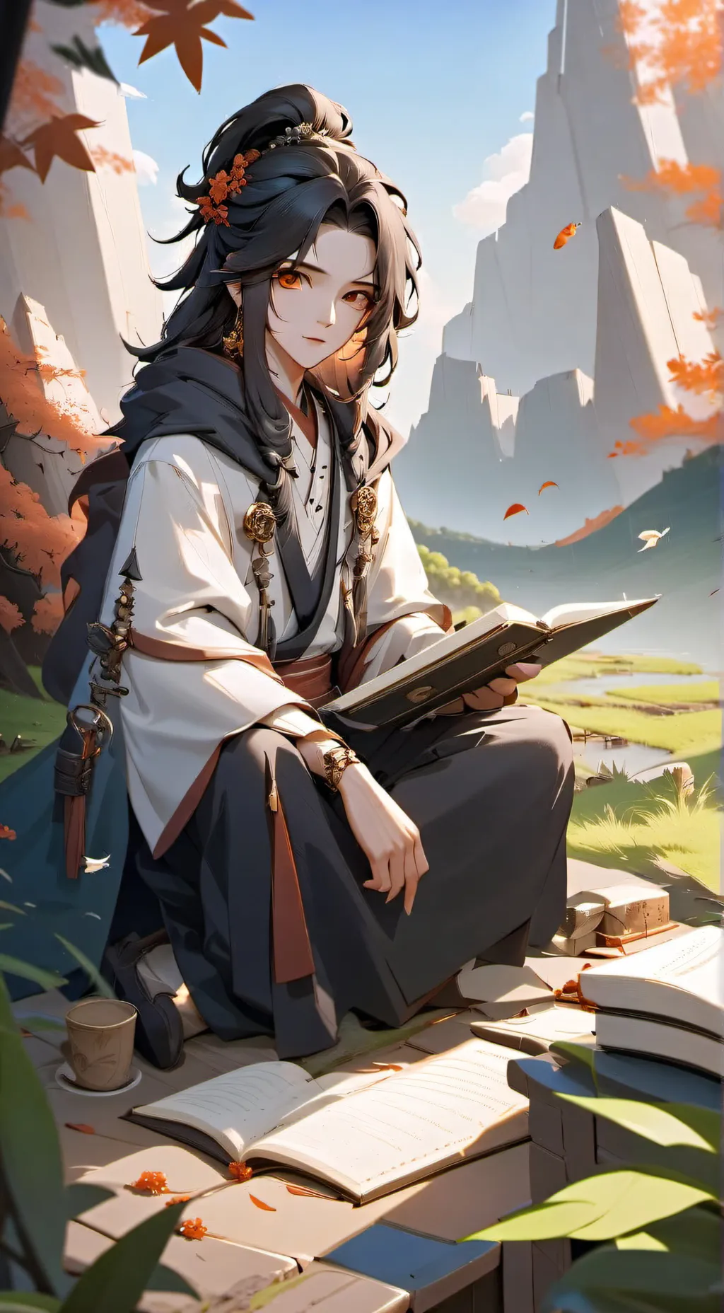 ai character: Simon background