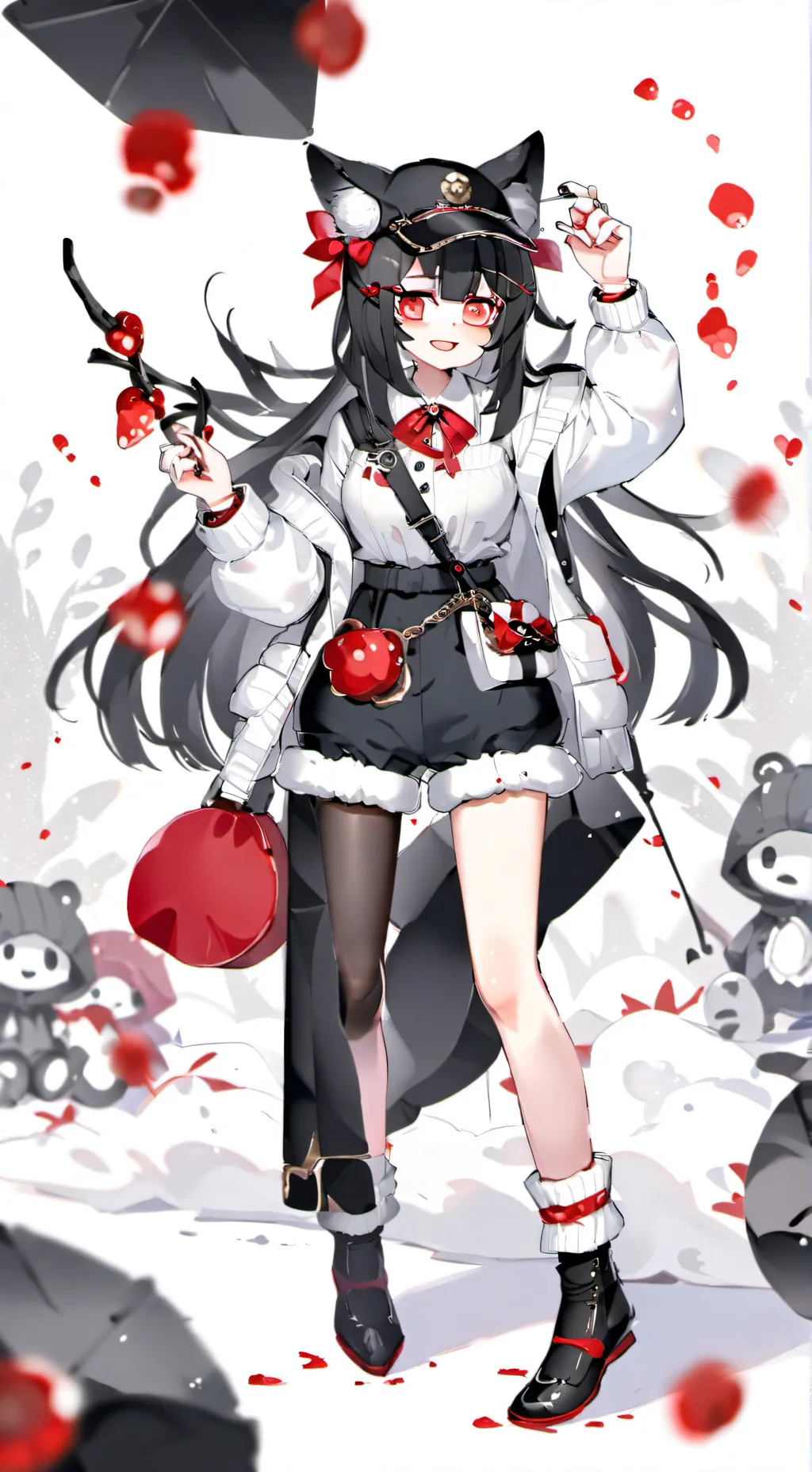 ai character: Luna background