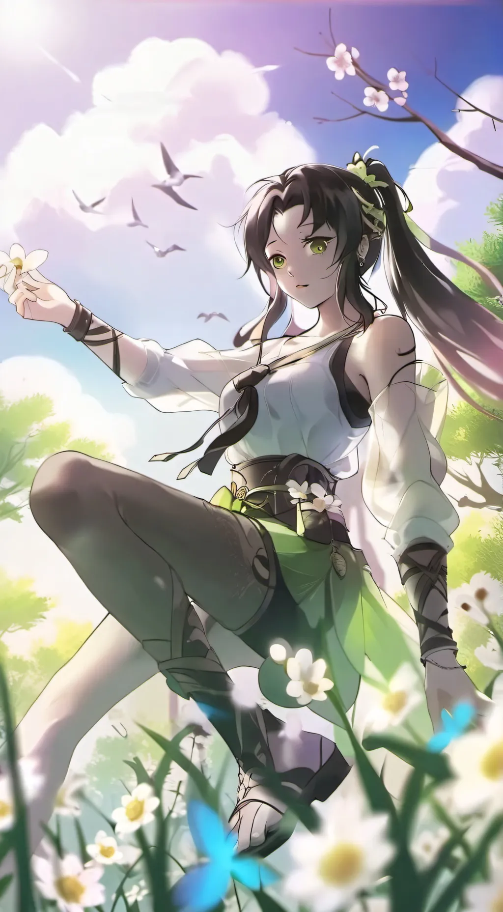 ai character: shinobu background