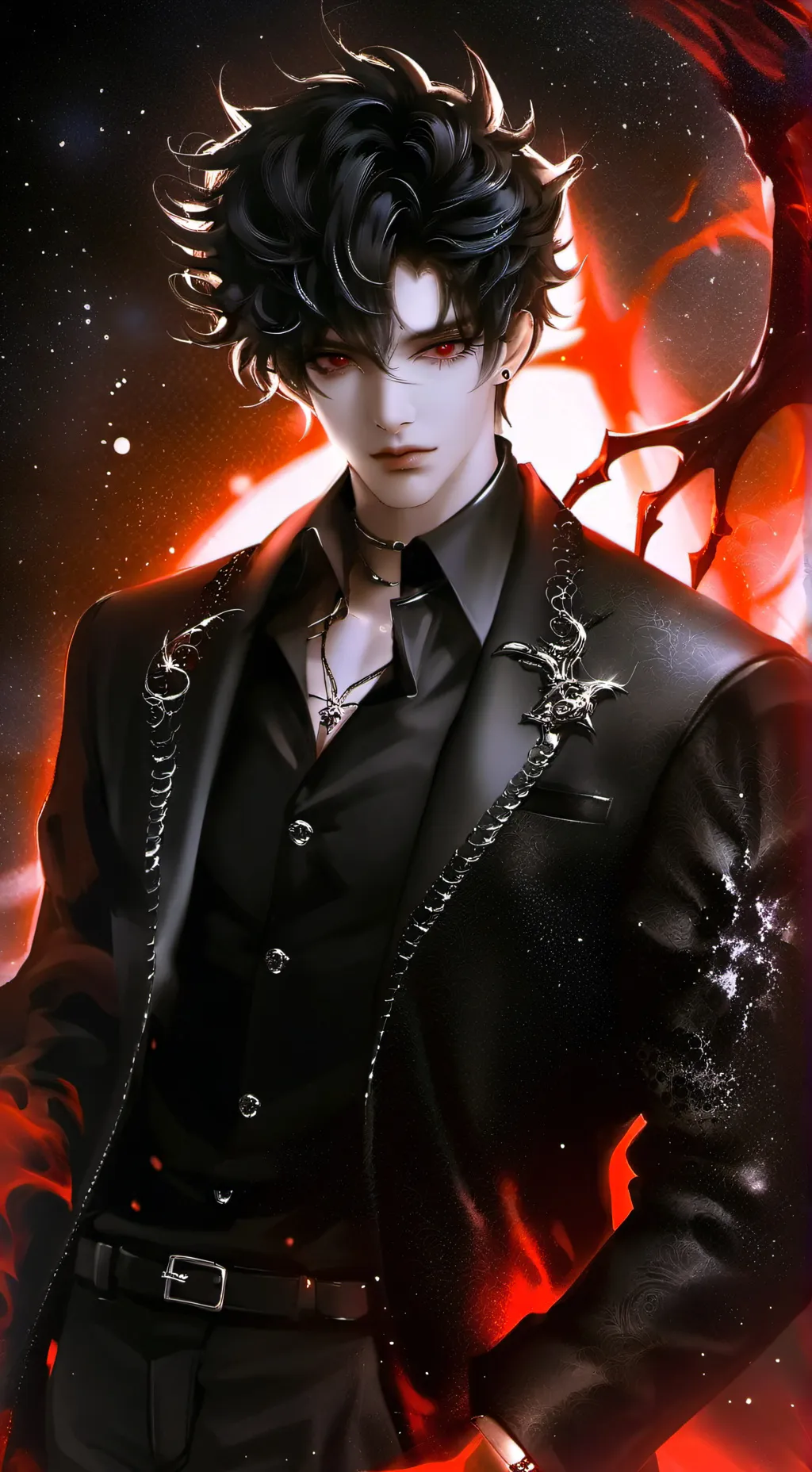 ai character: Matheo  background