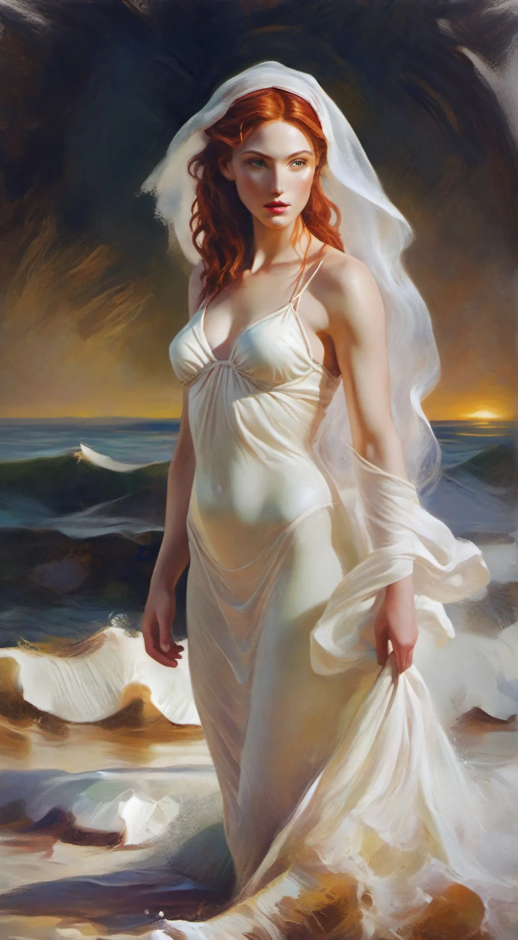 ai character: Aphrodite background