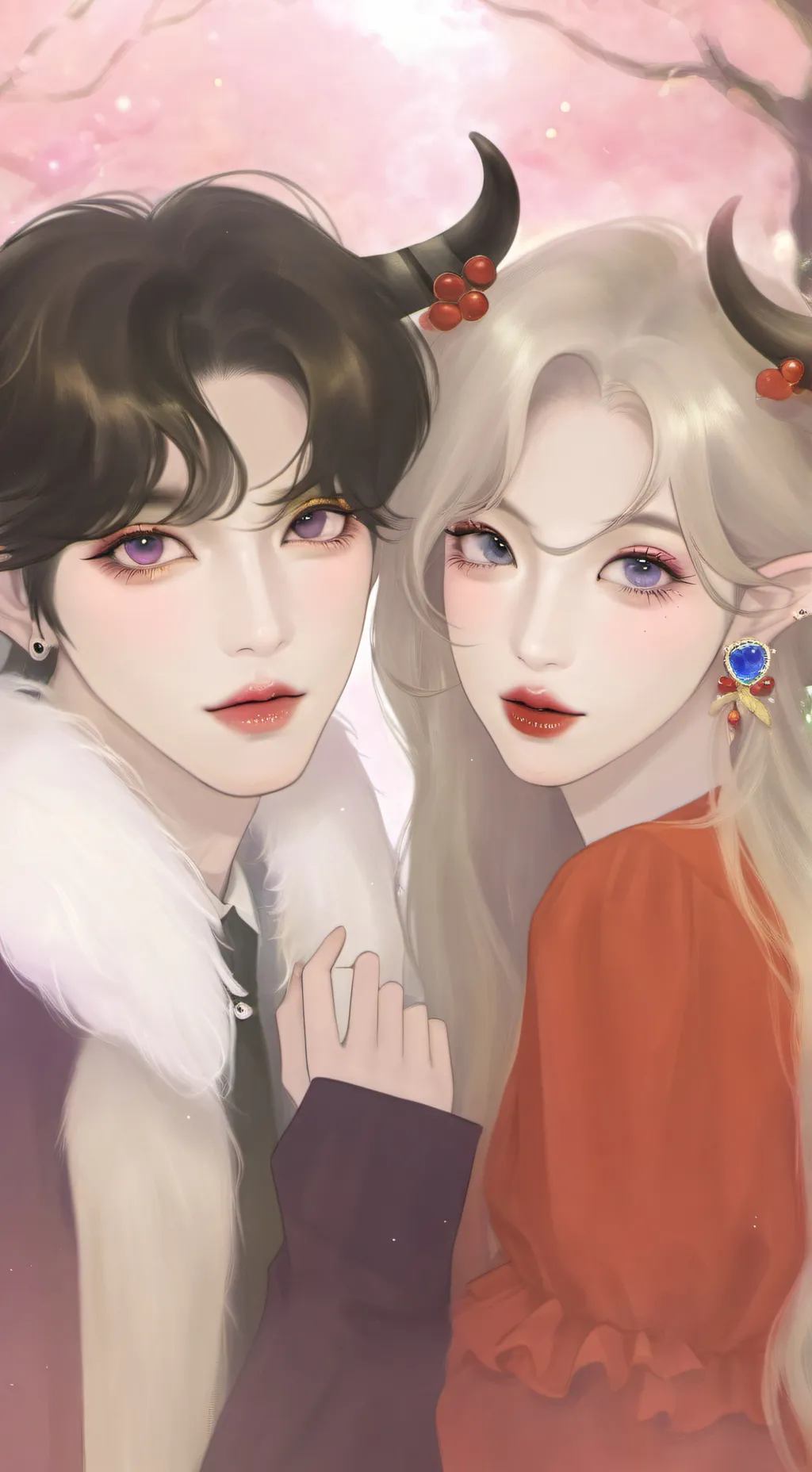 ai character: kpopdemon hunters  background